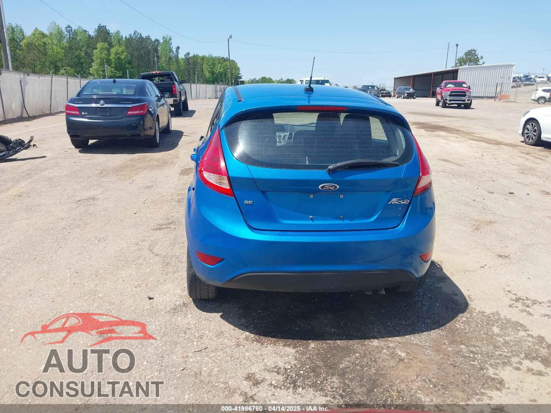 FORD FIESTA 2012 - 3FADP4EJ5CM138047