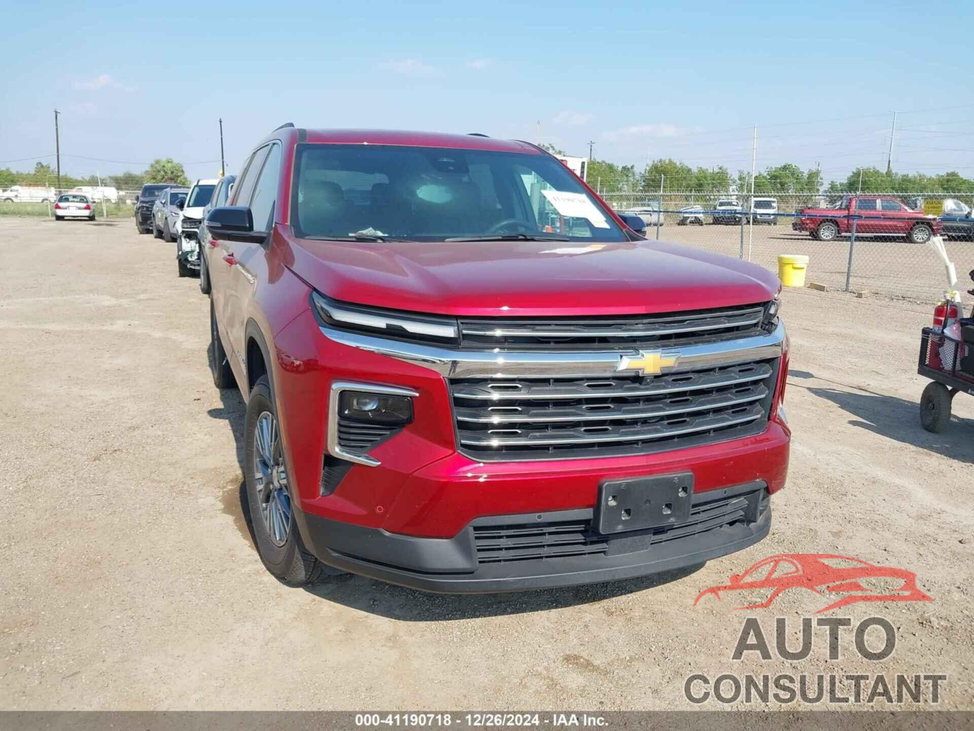 CHEVROLET TRAVERSE 2024 - 1GNERGKS4RJ141560