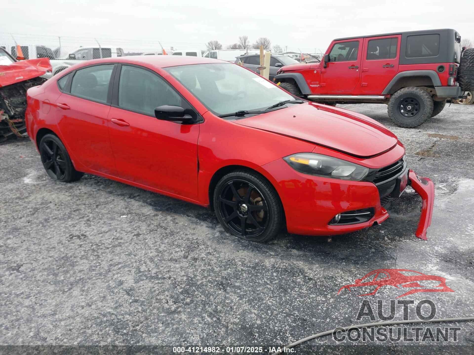 DODGE DART 2014 - 1C3CDFBB1ED786785