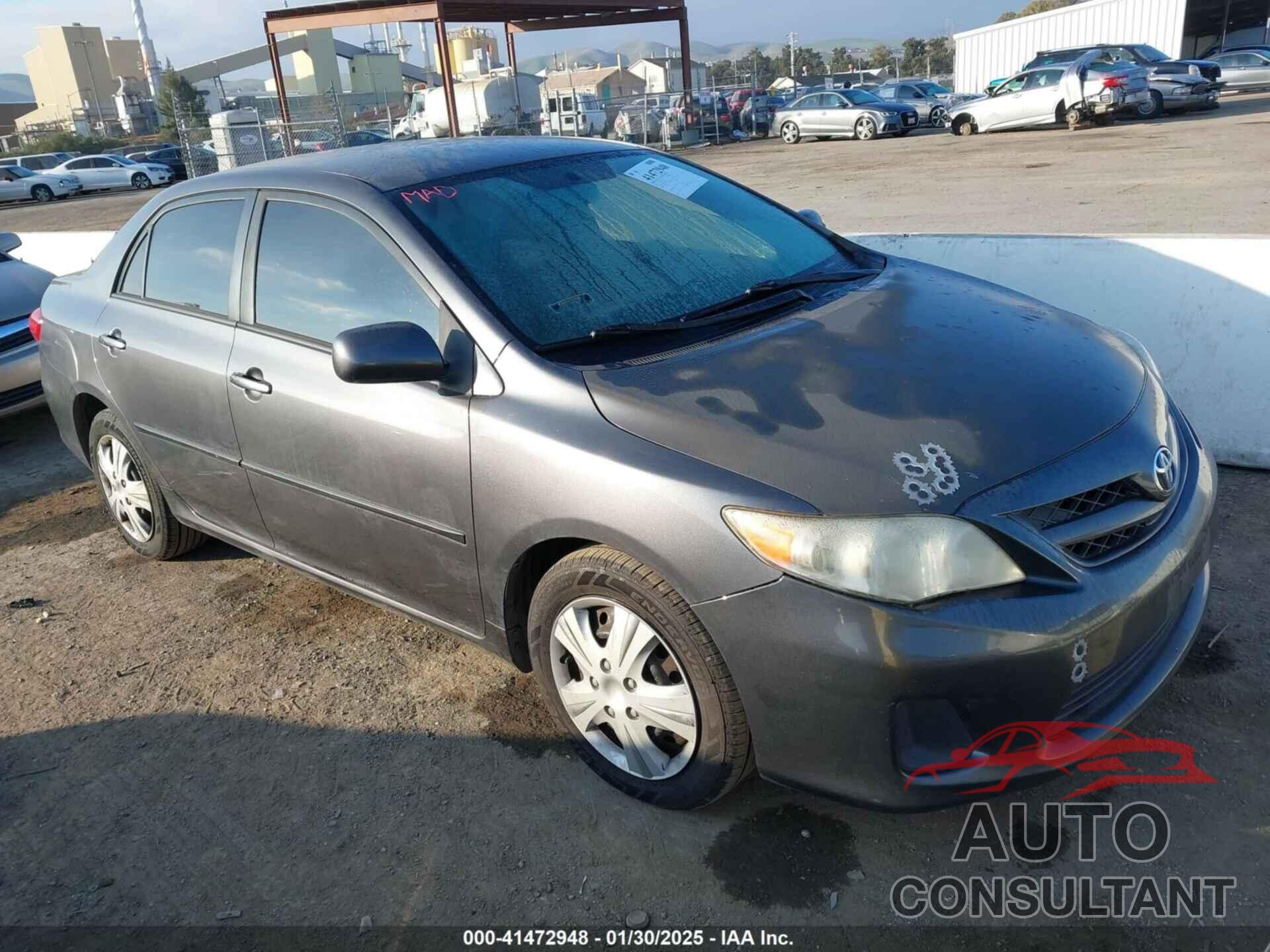 TOYOTA COROLLA 2011 - JTDBU4EE8B9156469