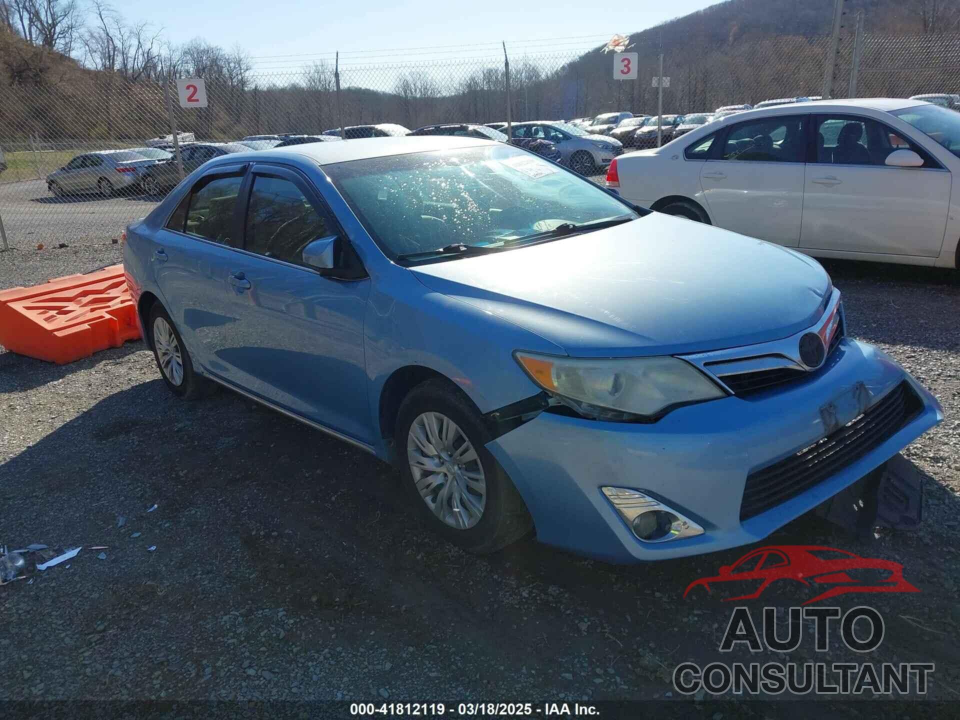 TOYOTA CAMRY 2012 - 4T1BF1FK4CU501147