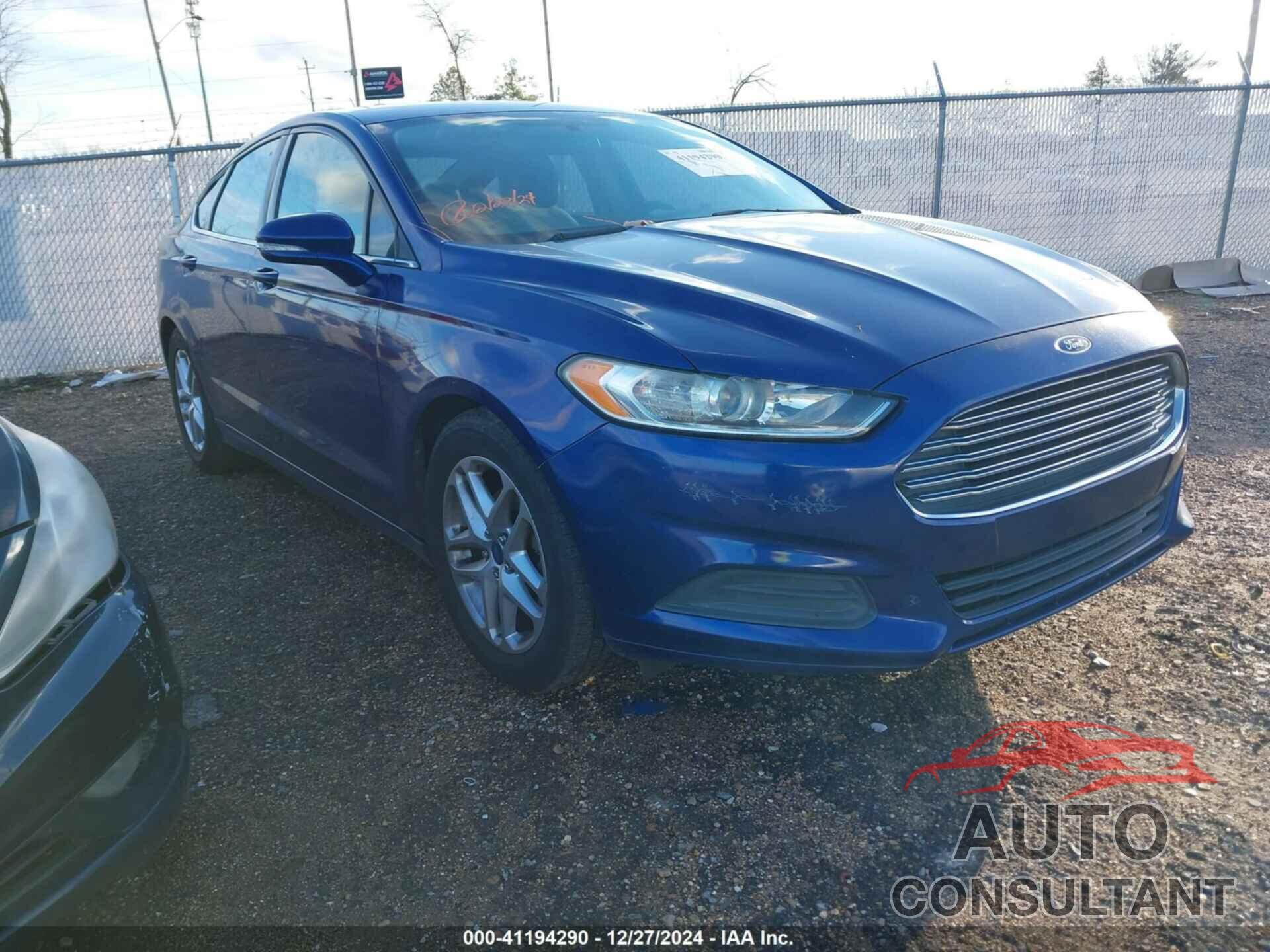 FORD FUSION 2013 - 3FA6P0H7XDR203643