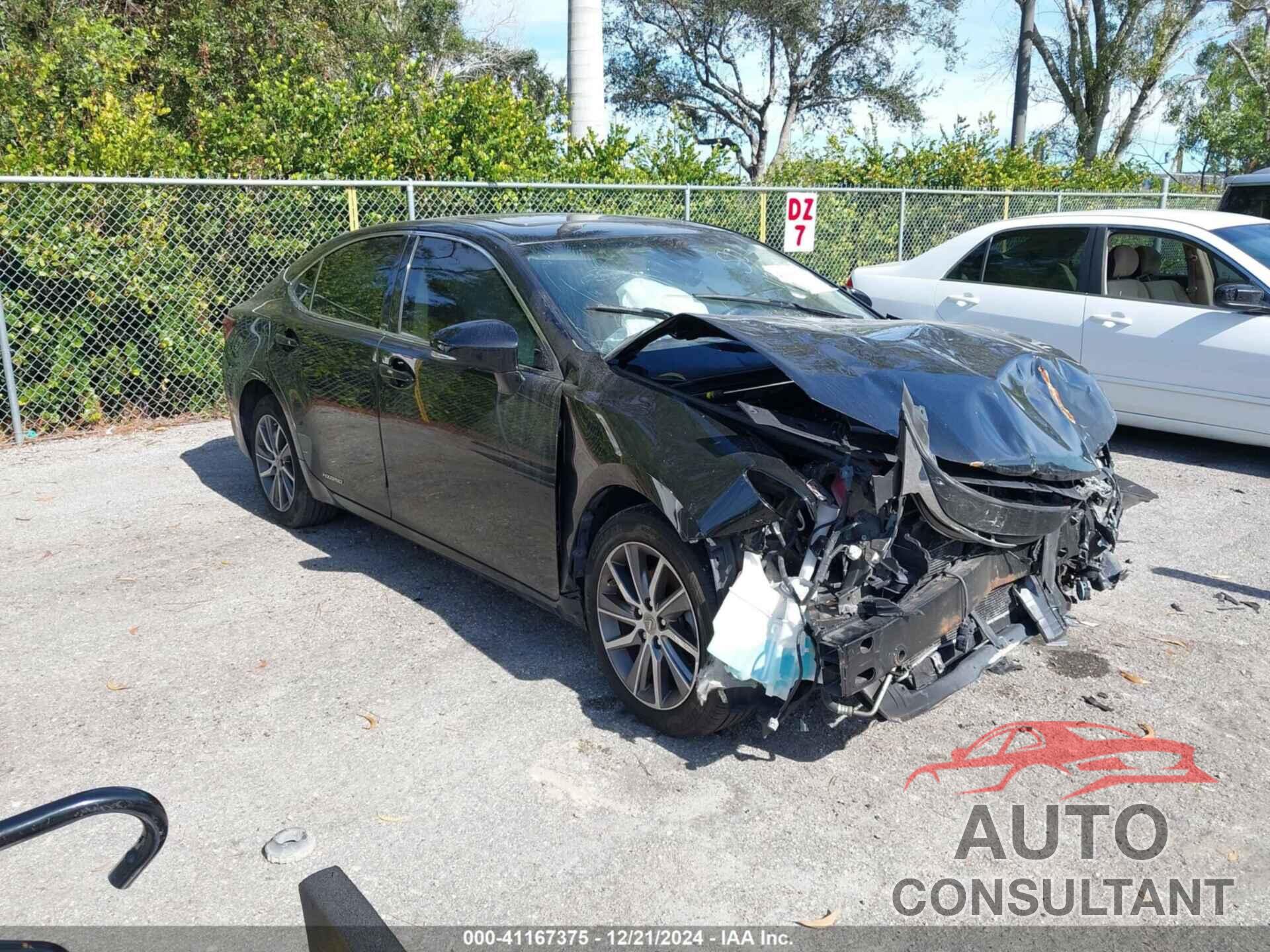 LEXUS ES 300H 2016 - JTHBW1GG7G2105454