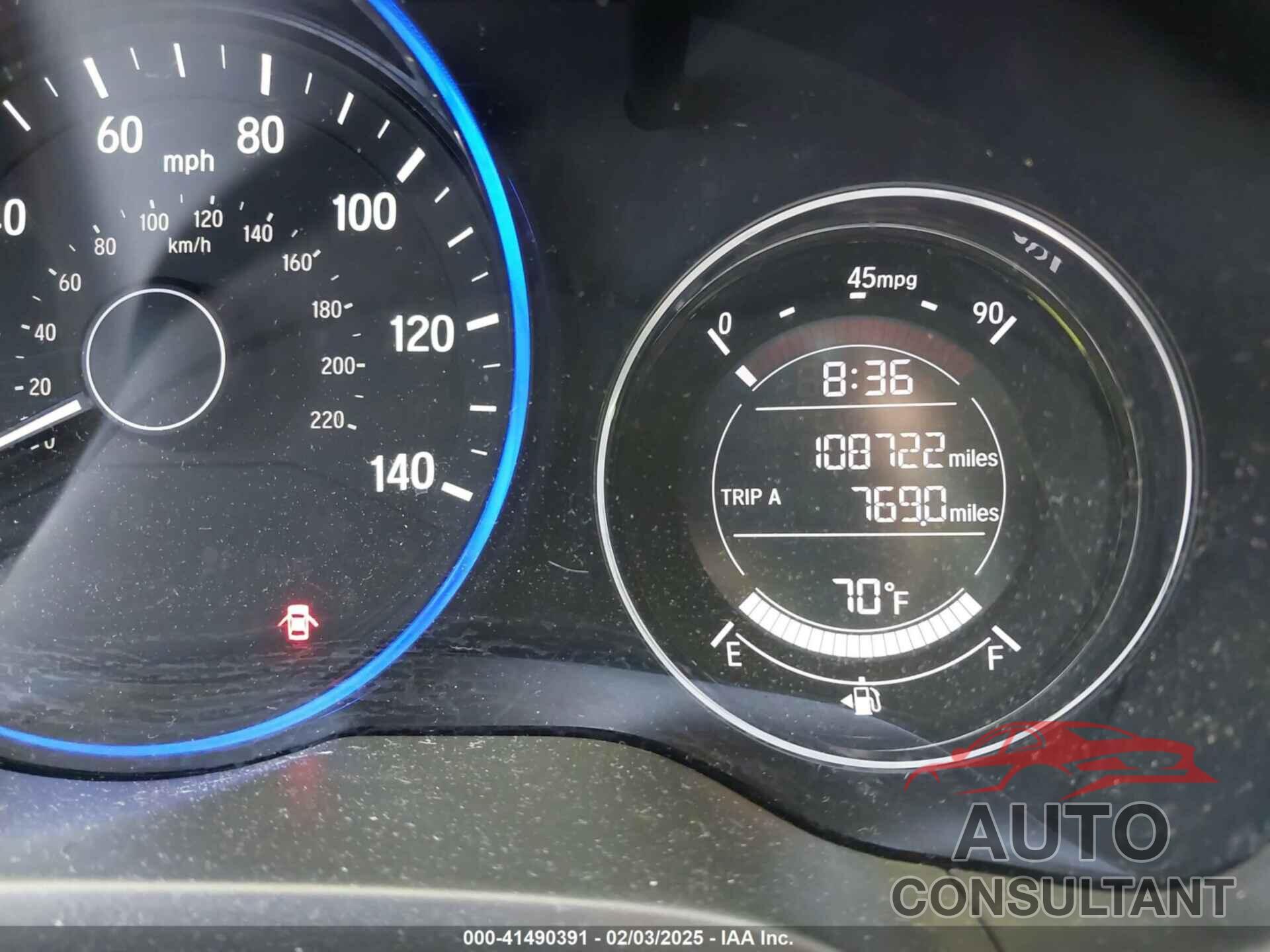 HONDA HR-V 2017 - 3CZRU5H31HM705481