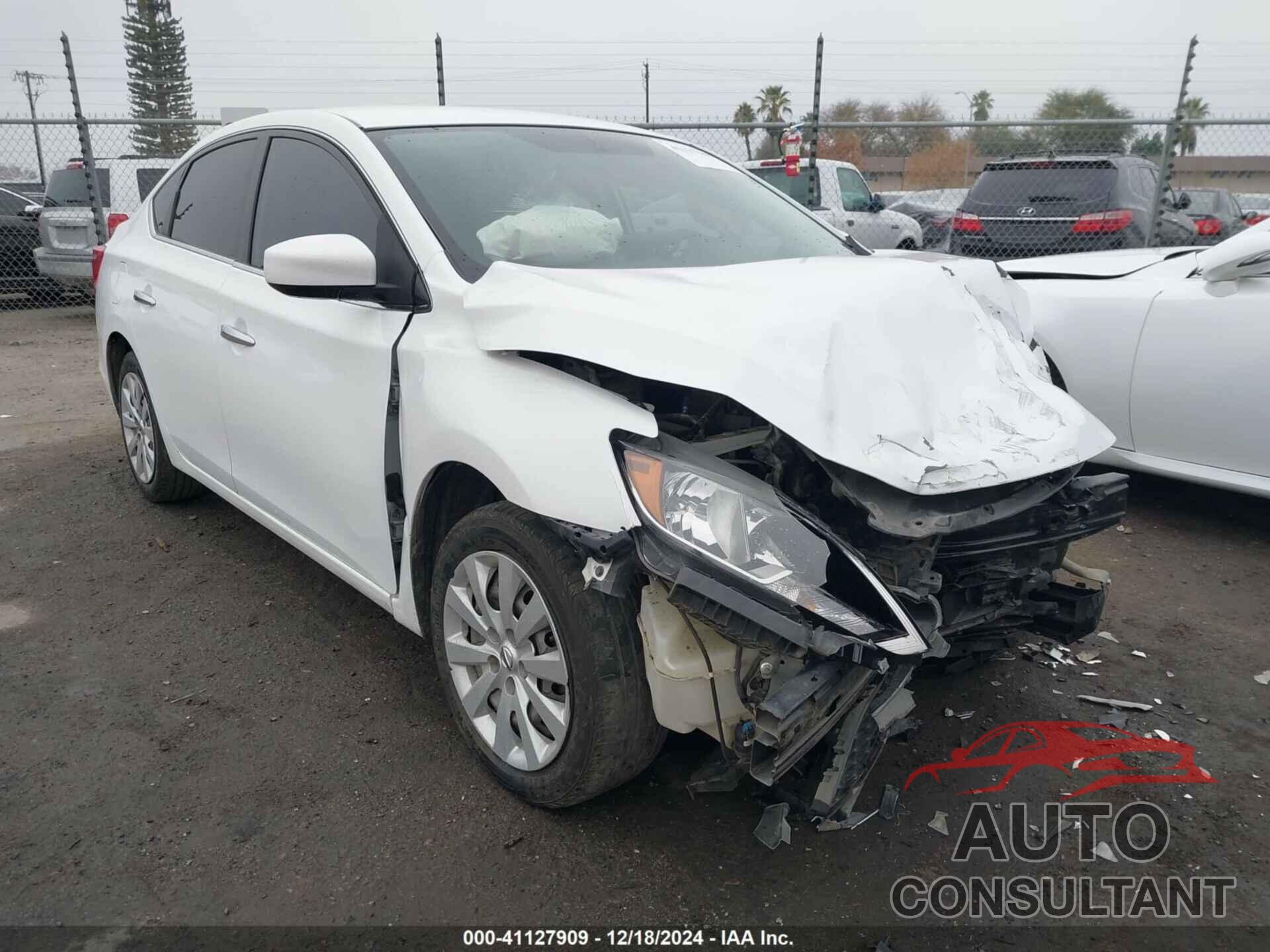 NISSAN SENTRA 2018 - 3N1AB7AP5JY332982