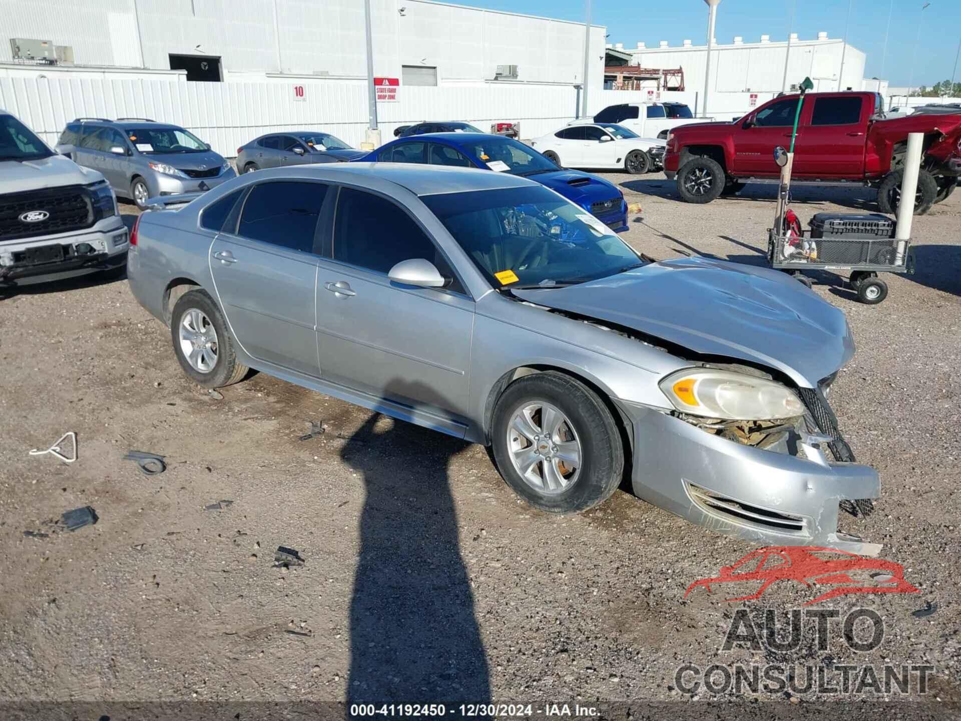 CHEVROLET IMPALA 2013 - 2G1WF5E34D1249817