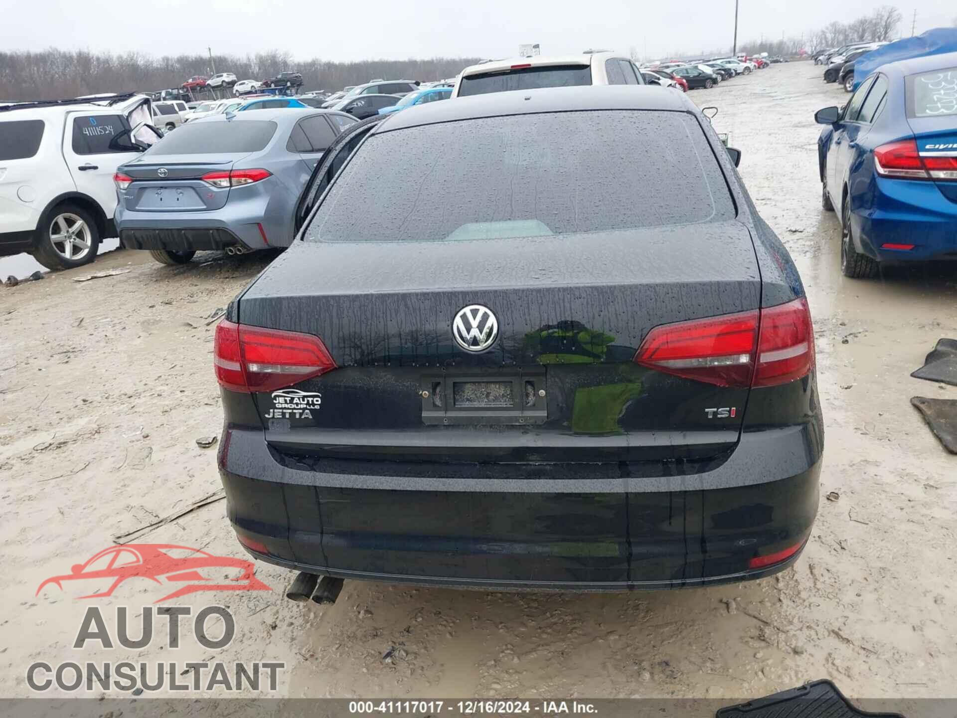VOLKSWAGEN JETTA 2017 - 3VW2B7AJ5HM224714