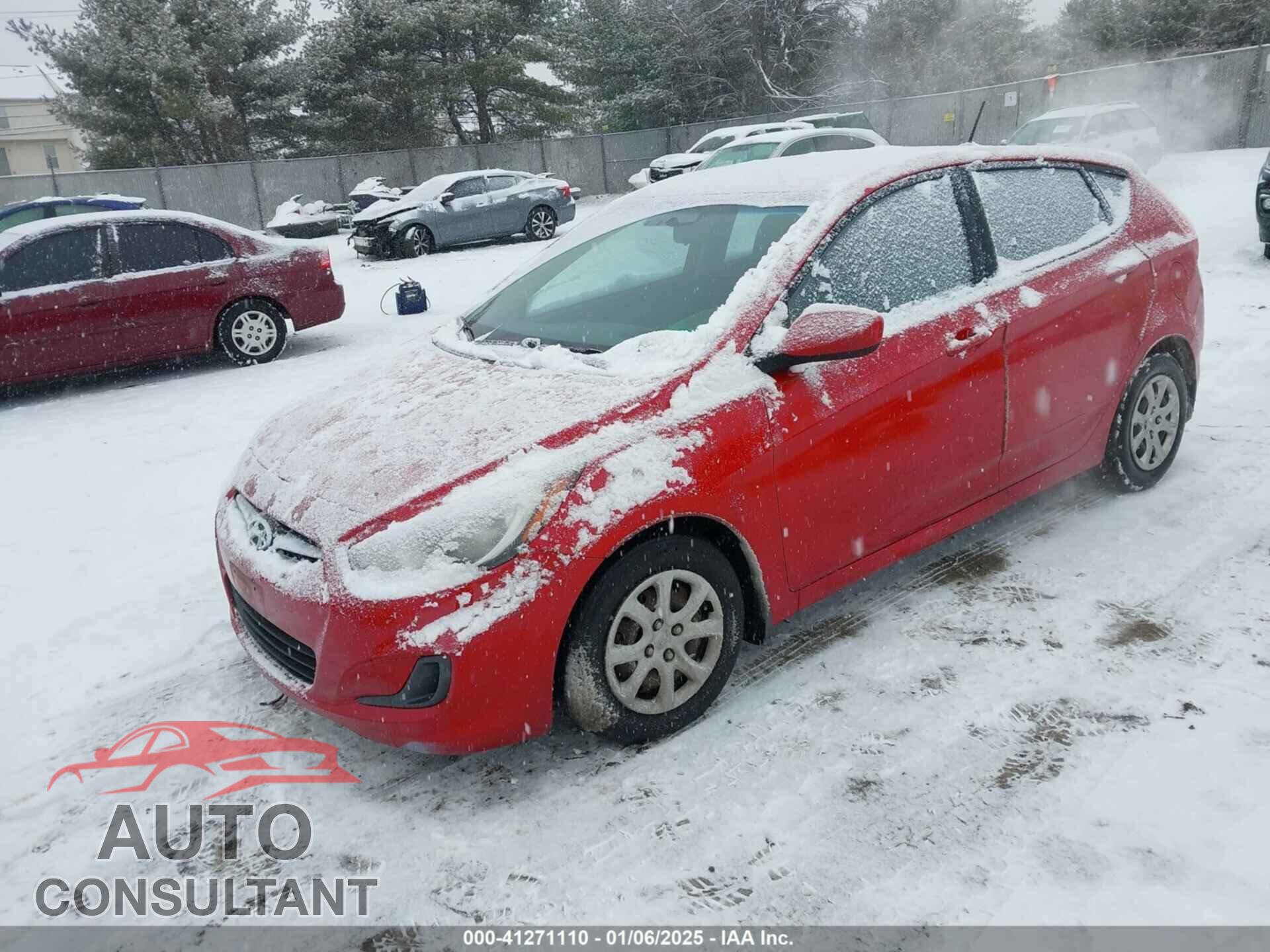 HYUNDAI ACCENT 2013 - KMHCT5AE7DU128807