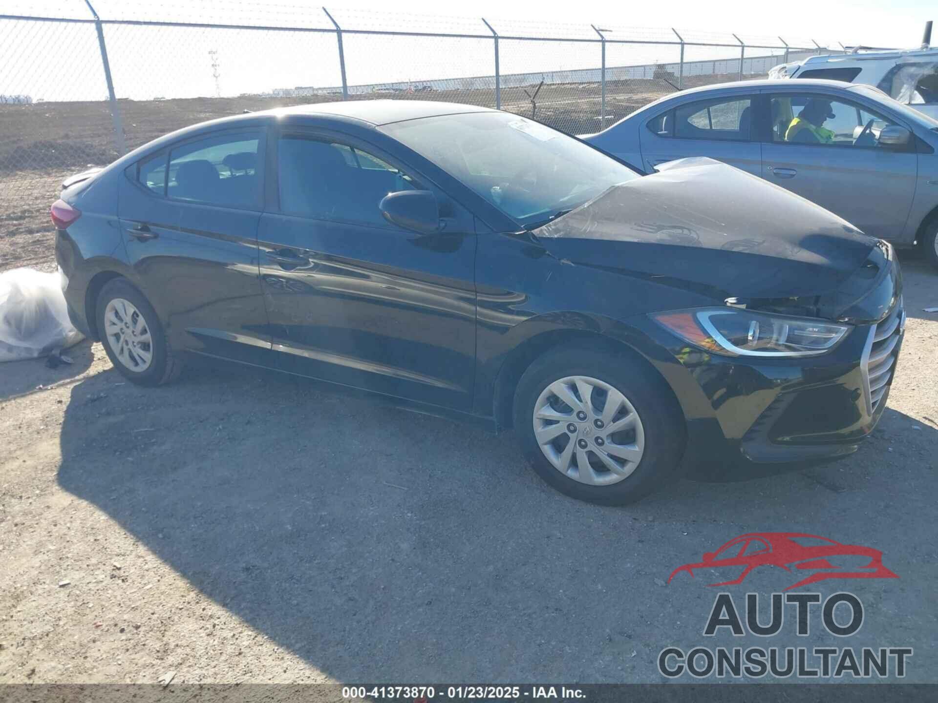 HYUNDAI ELANTRA 2017 - KMHD74LF3HU090166