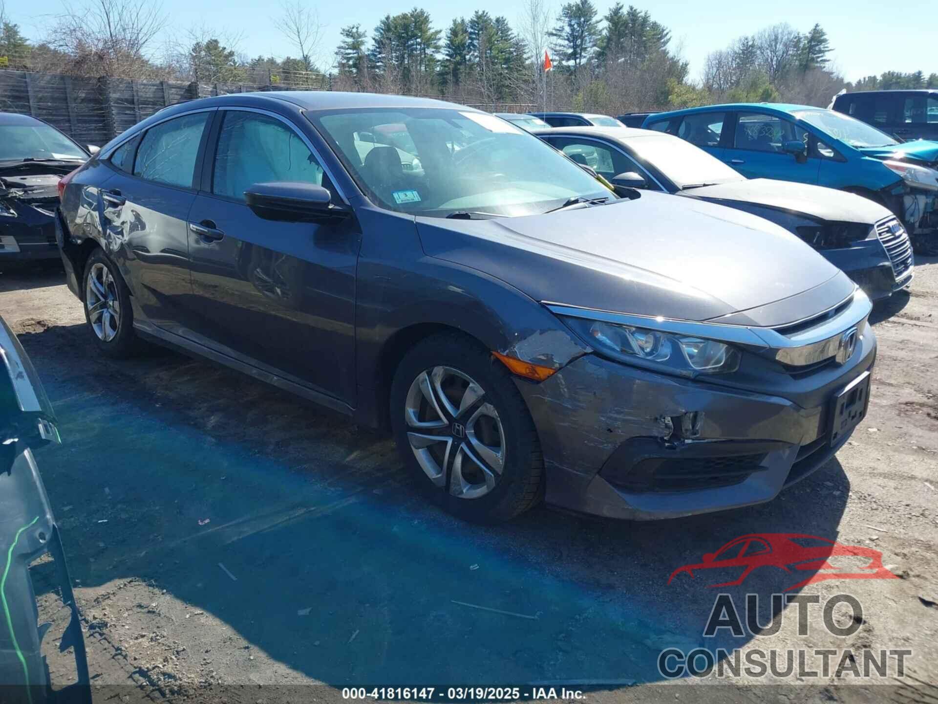 HONDA CIVIC 2016 - 19XFC2F5XGE246085