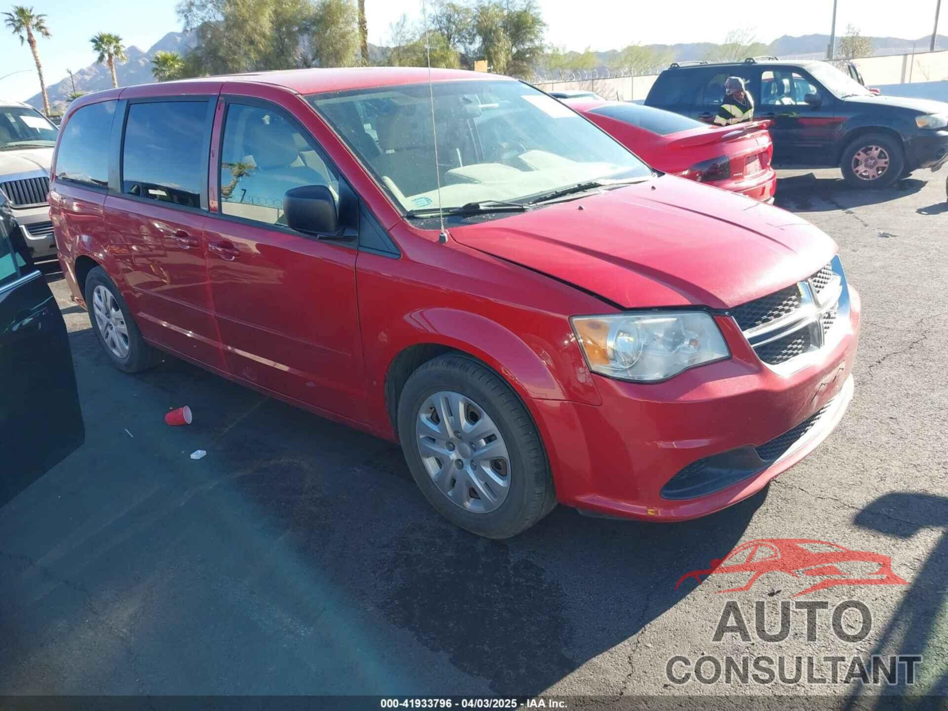 DODGE GRAND CARAVAN 2014 - 2C4RDGBG5ER138015