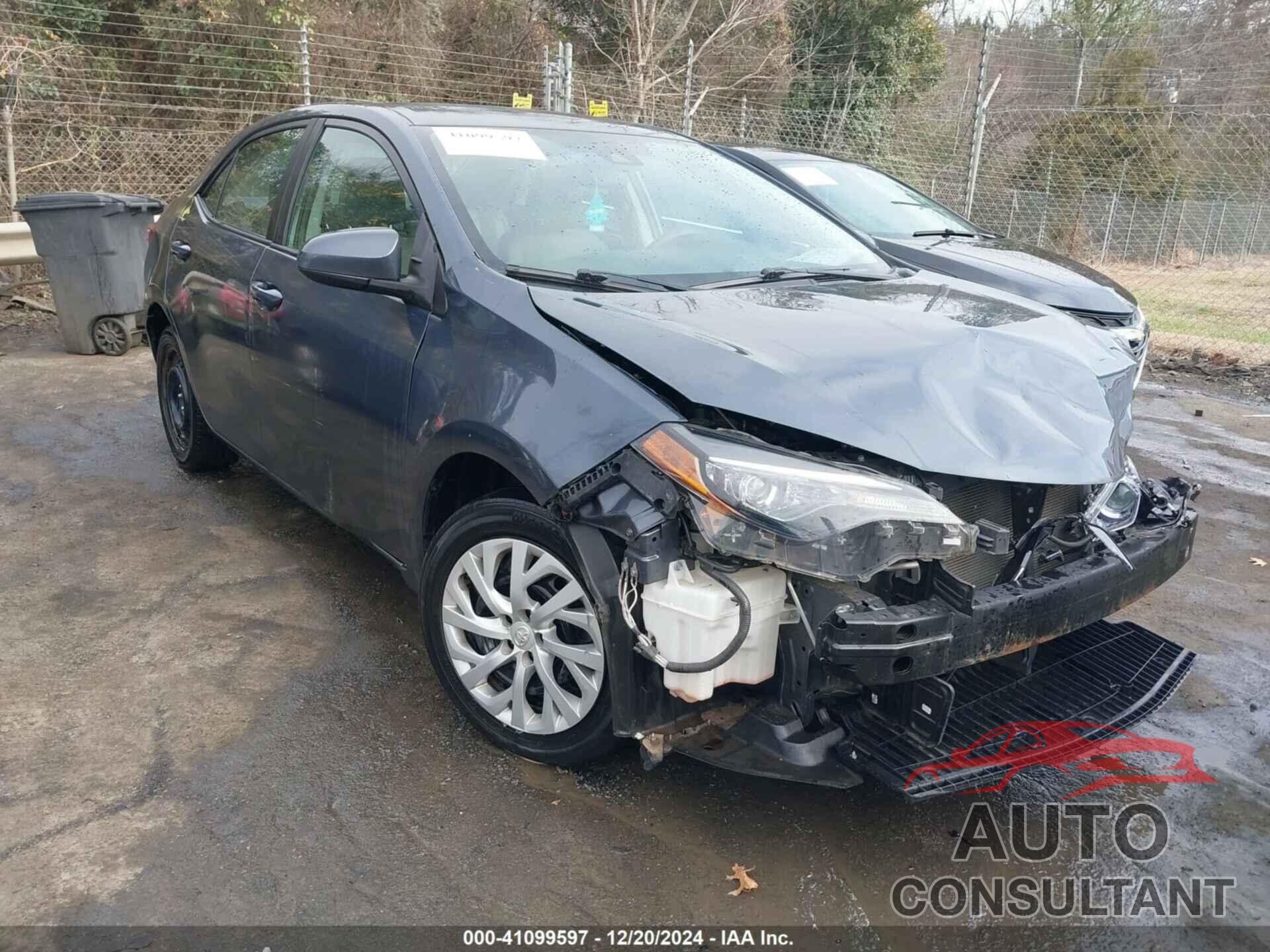 TOYOTA COROLLA 2018 - 2T1BURHE4JC003914