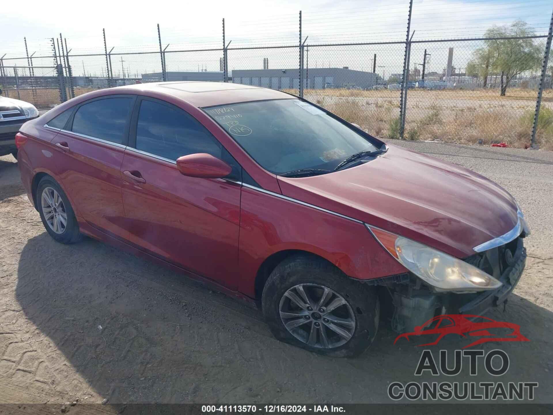 HYUNDAI SONATA 2011 - 5NPEB4AC9BH080467