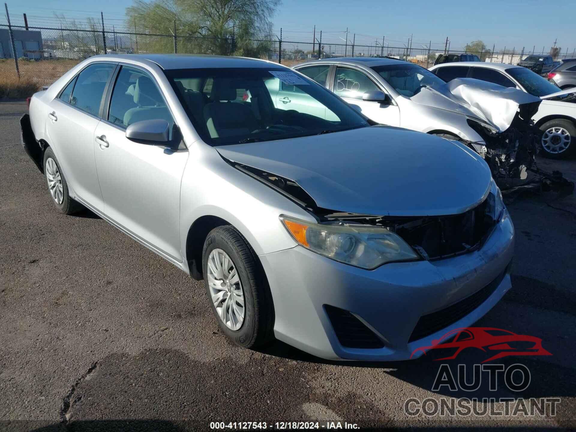 TOYOTA CAMRY 2012 - 4T4BF1FK4CR258719