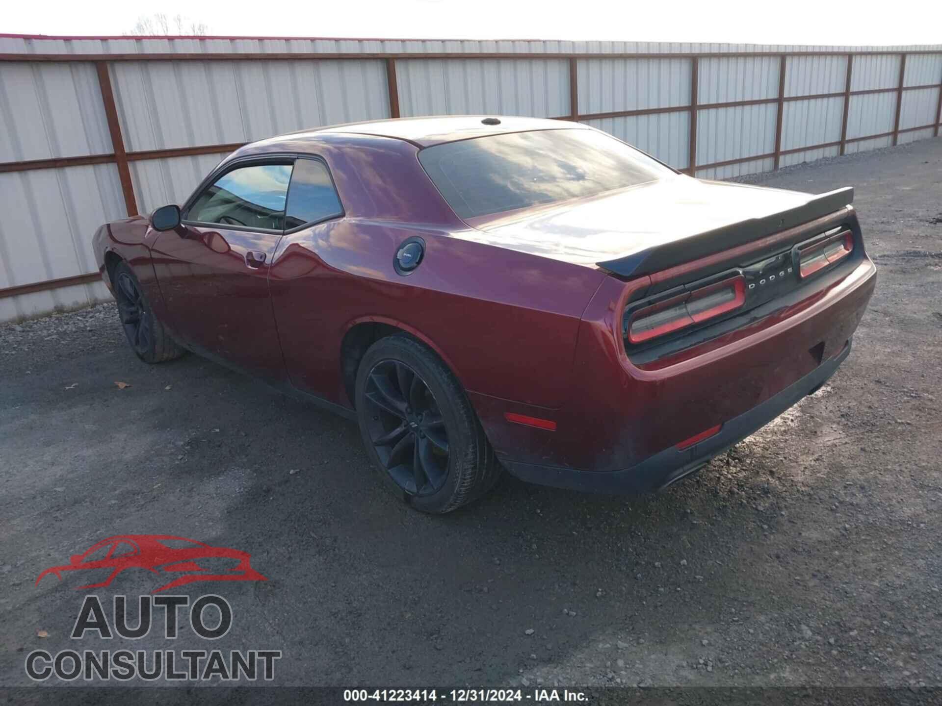 DODGE CHALLENGER 2018 - 2C3CDZAGXJH309896