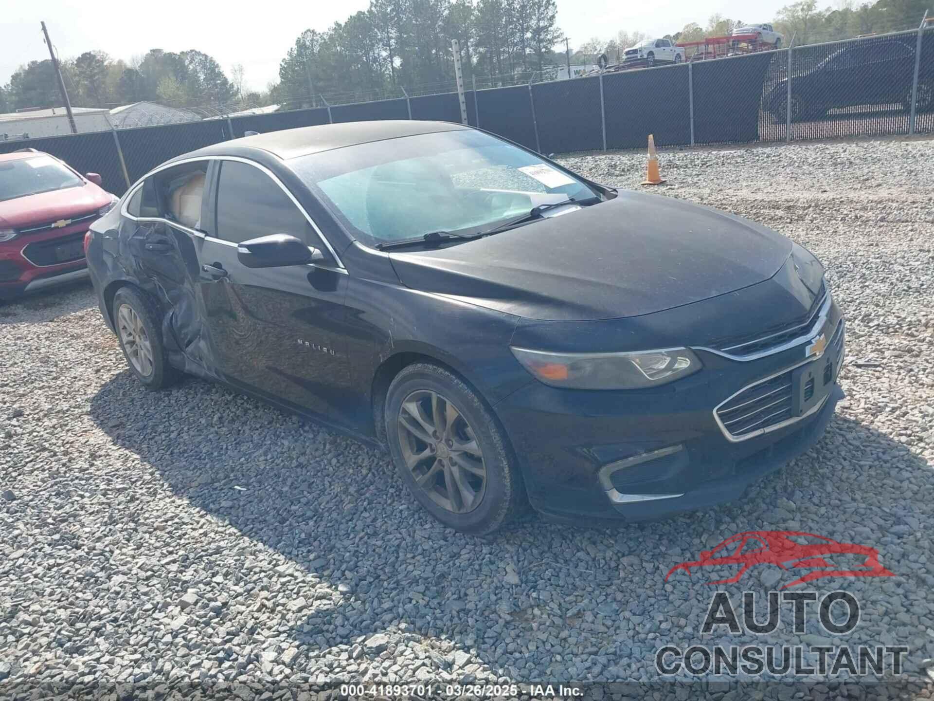 CHEVROLET MALIBU 2016 - 1G1ZE5ST5GF180458
