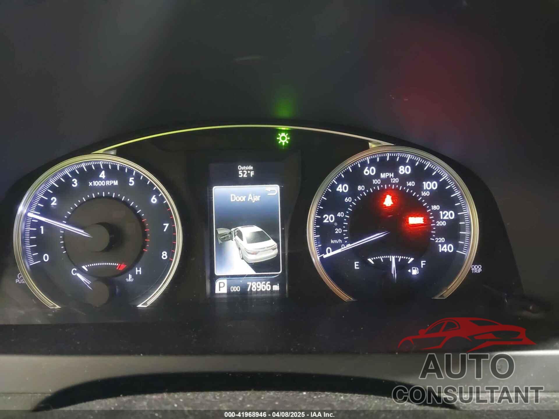 TOYOTA CAMRY 2016 - 4T4BF1FK7GR573522