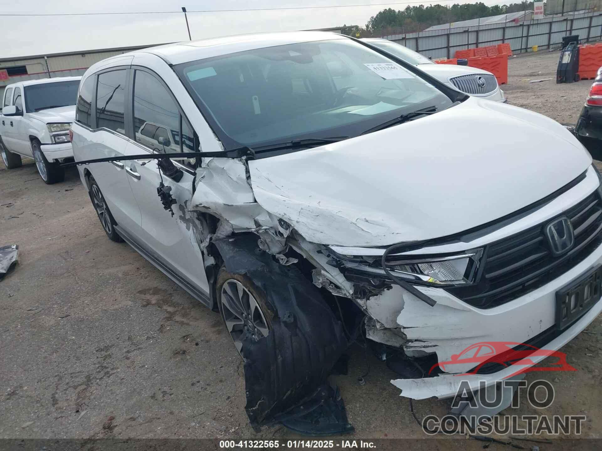 HONDA ODYSSEY 2022 - 5FNRL6H7XNB047791