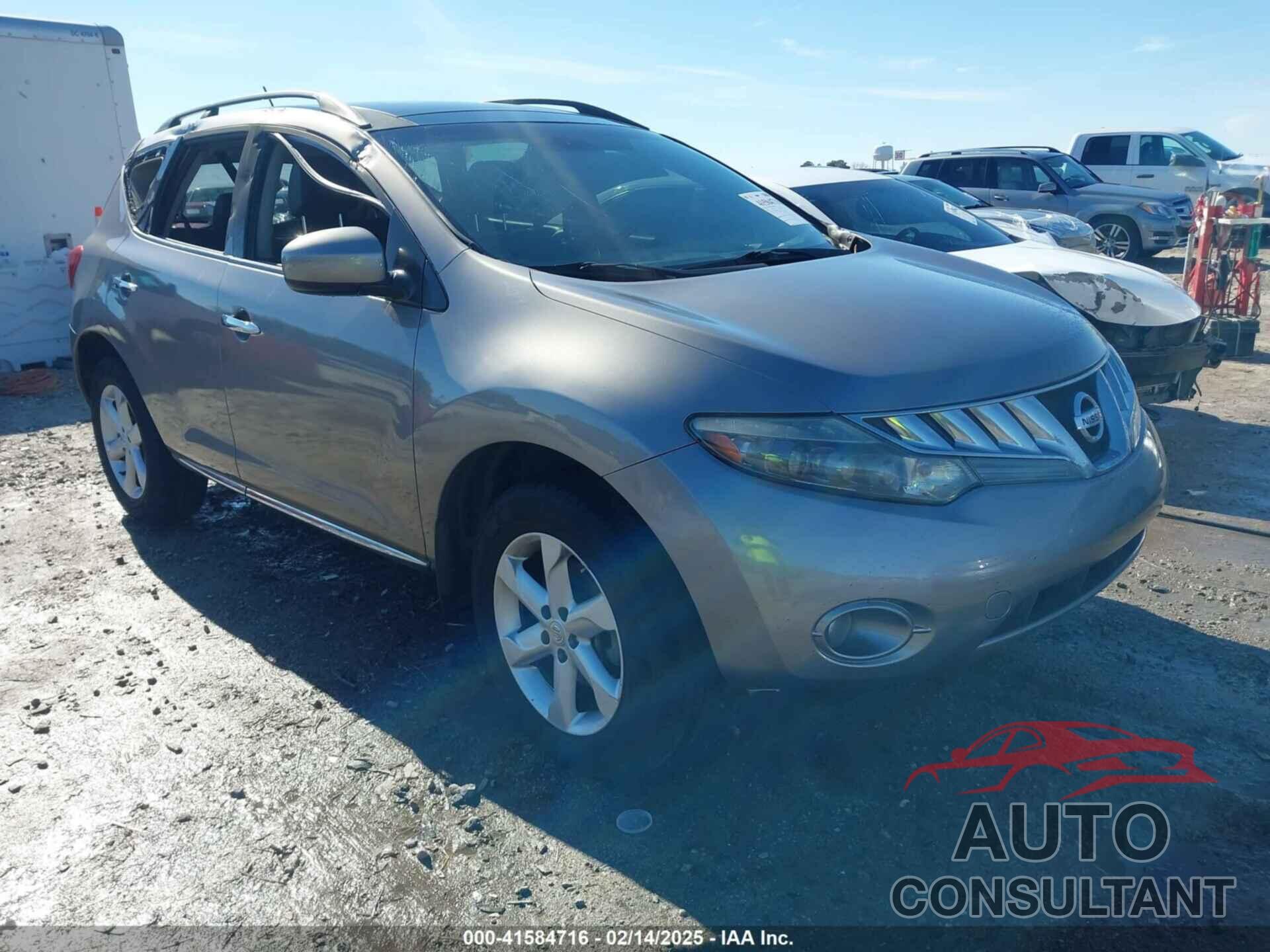 NISSAN MURANO 2009 - JN8AZ18U19W101389