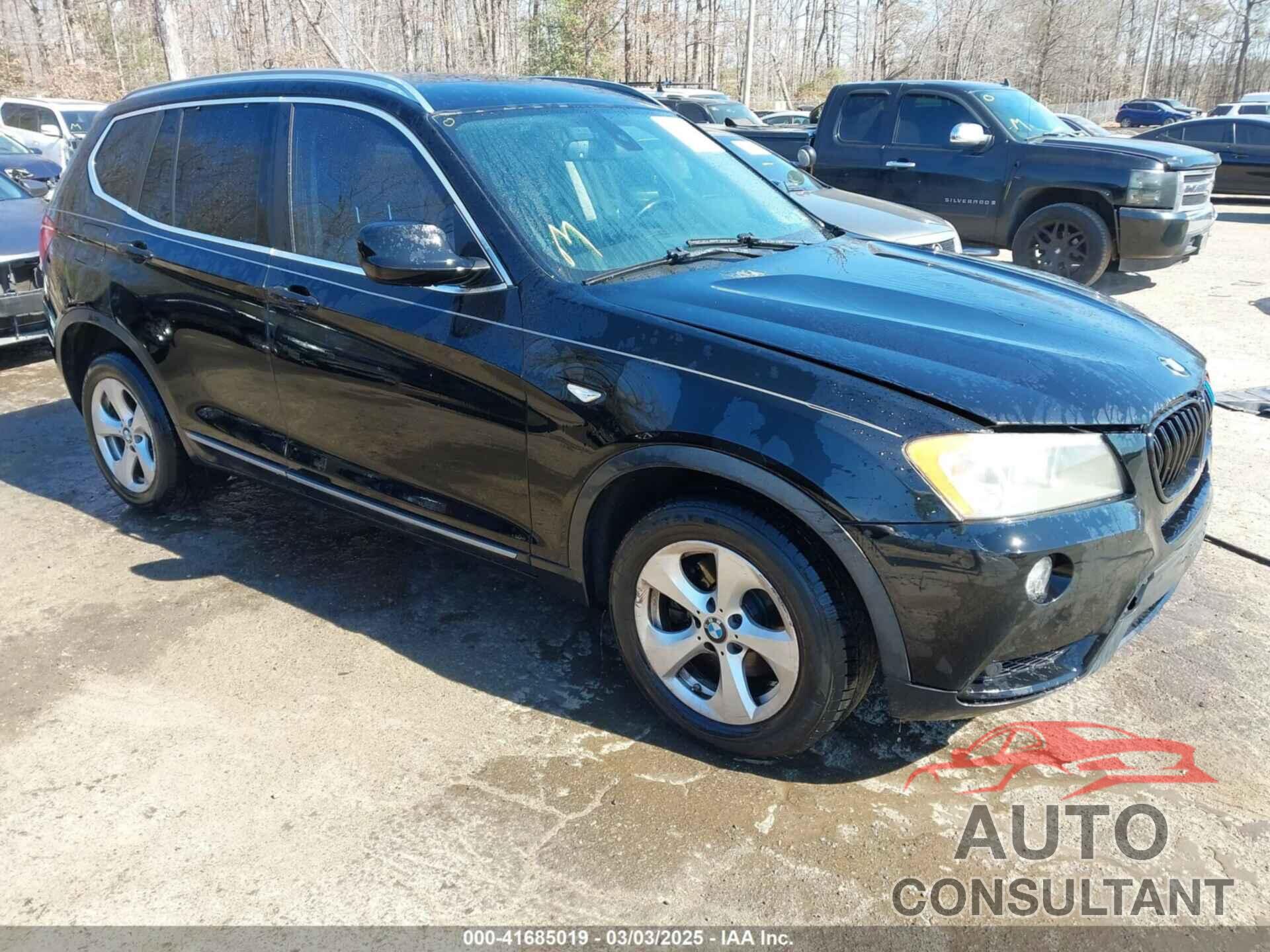 BMW X3 2011 - 5UXWX7C58BL730227