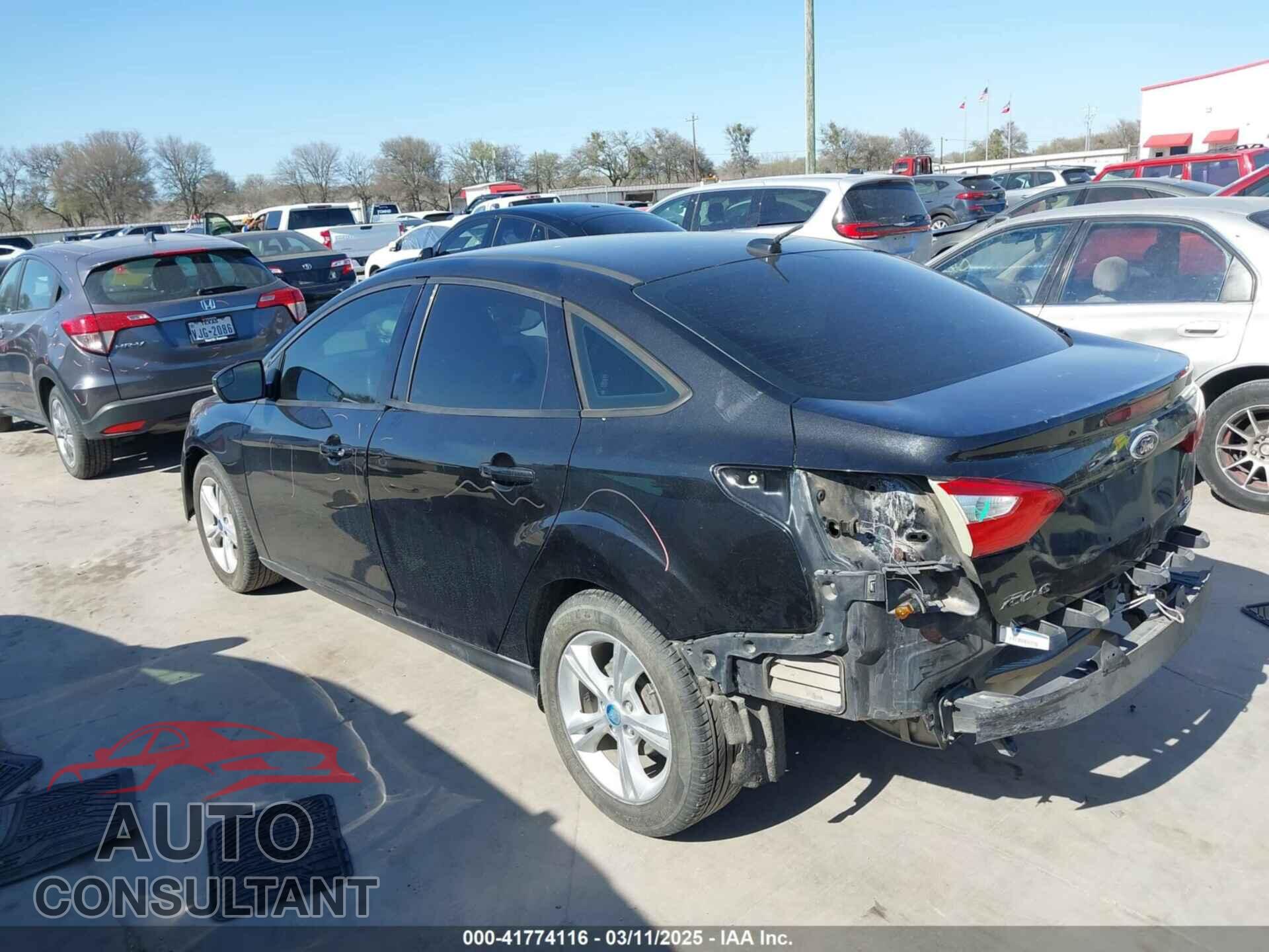 FORD FOCUS 2013 - 1FADP3F21DL209782