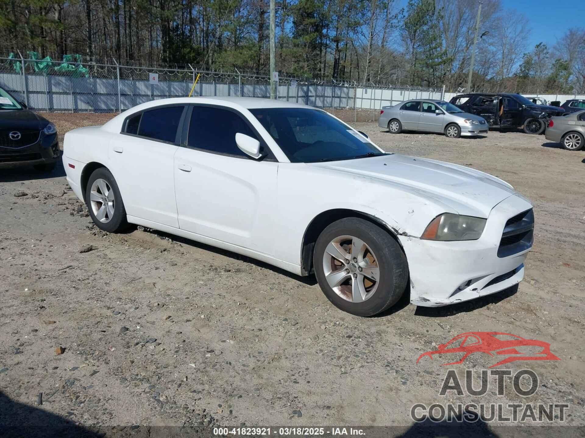 DODGE CHARGER 2012 - 2C3CDXBG9CH210900