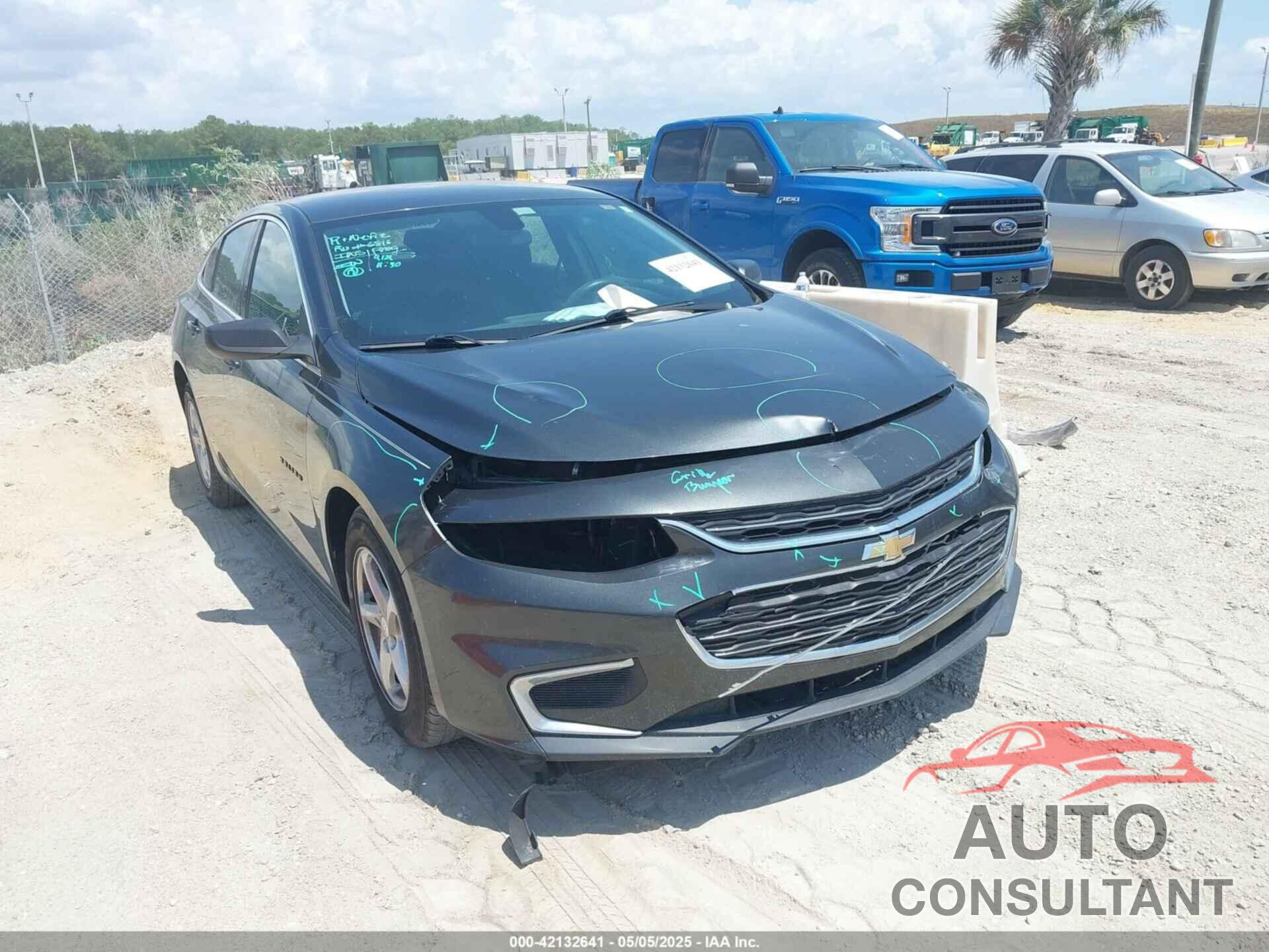 CHEVROLET MALIBU 2018 - 1G1ZB5STXJF221456