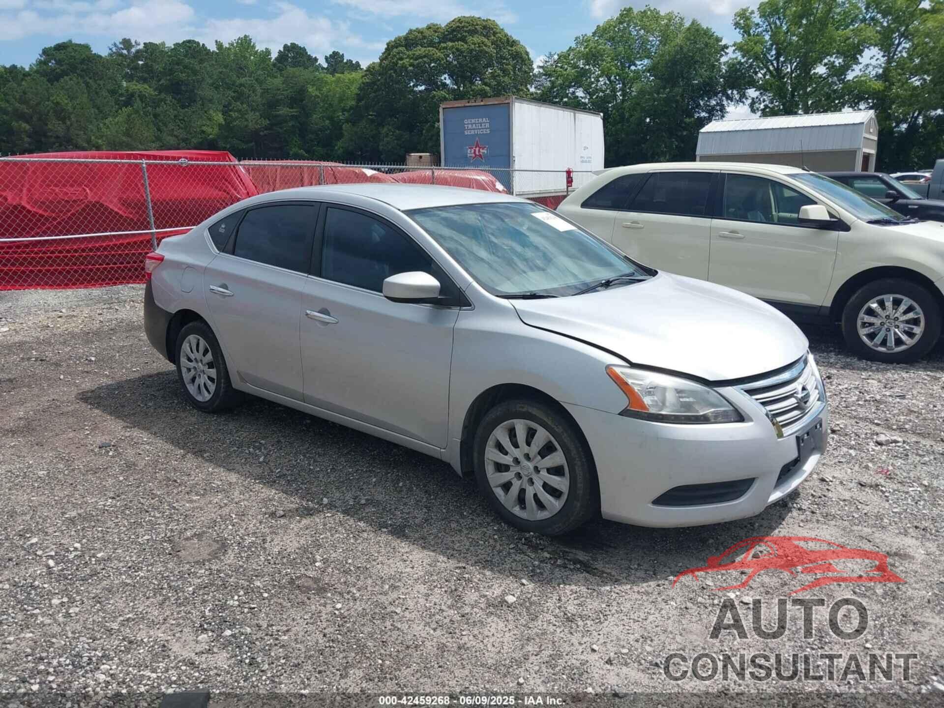 NISSAN SENTRA 2013 - 3N1AB7AP1DL719711