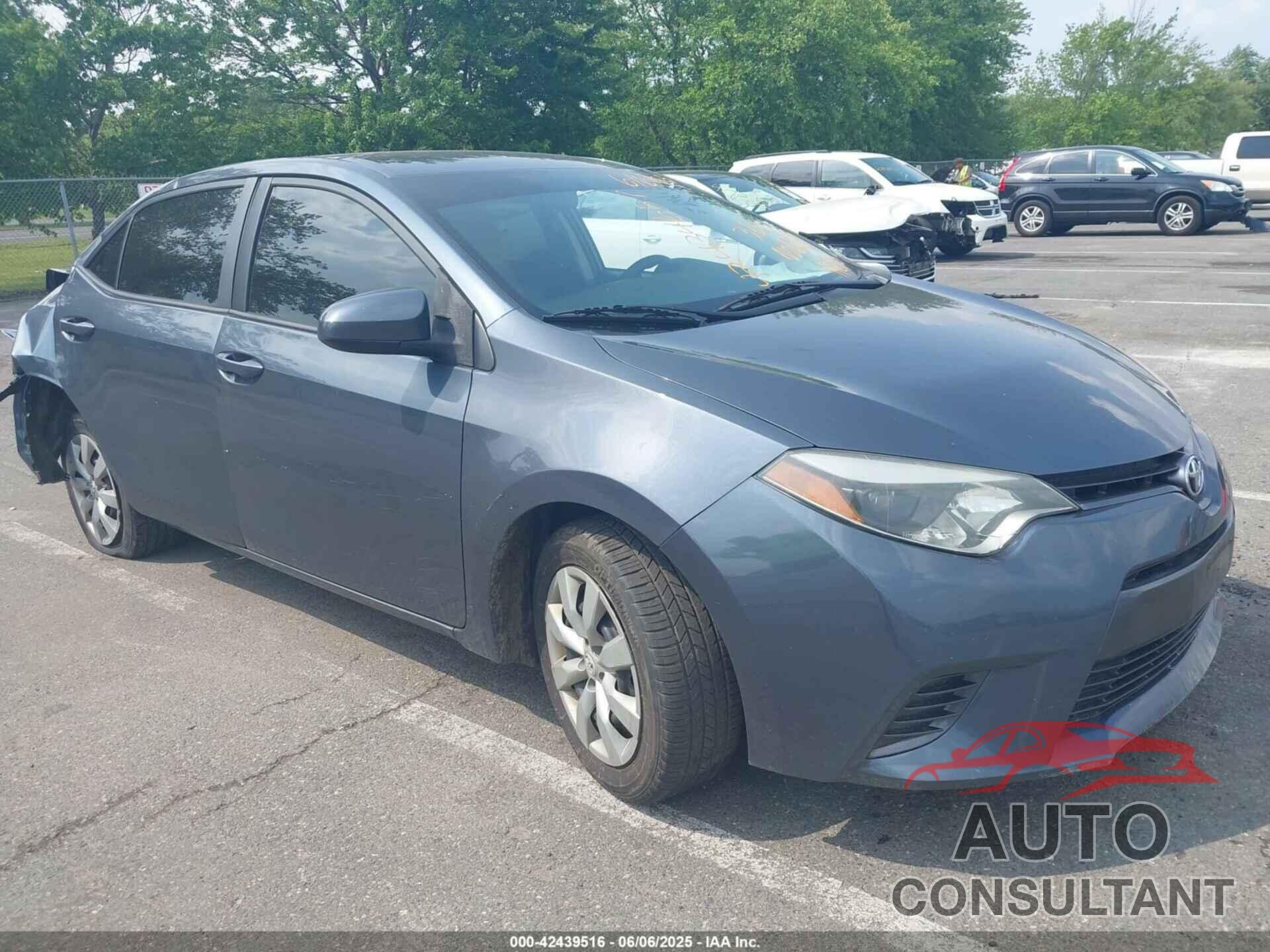 TOYOTA COROLLA 2015 - 2T1BURHE3FC448104