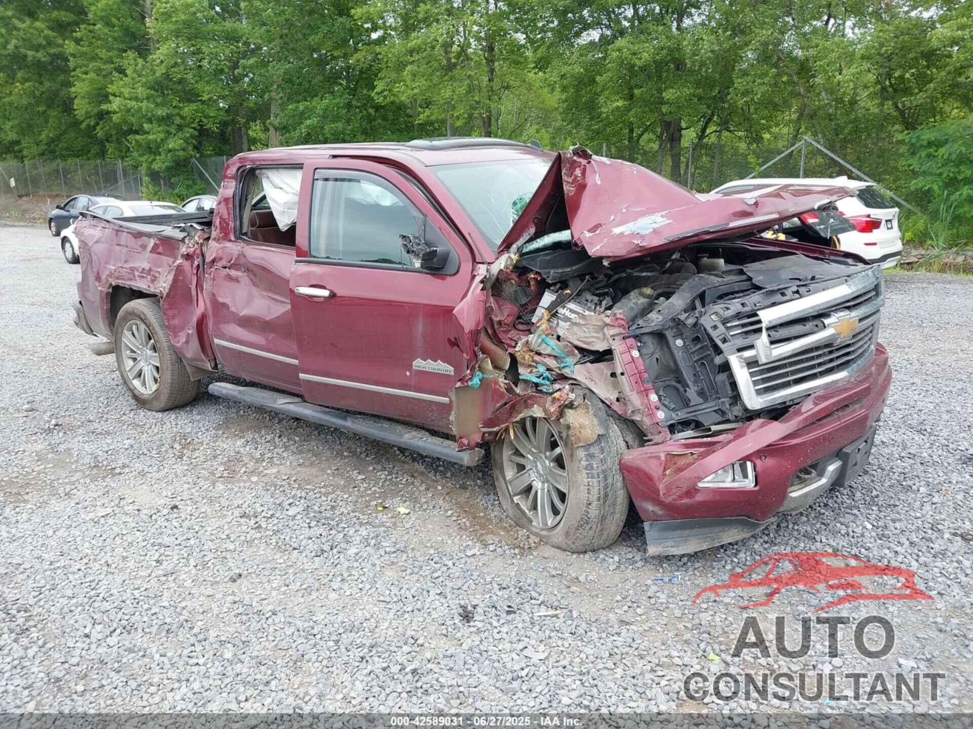 CHEVROLET SILVERADO 1500 2014 - 3GCUKTEC7EG462610