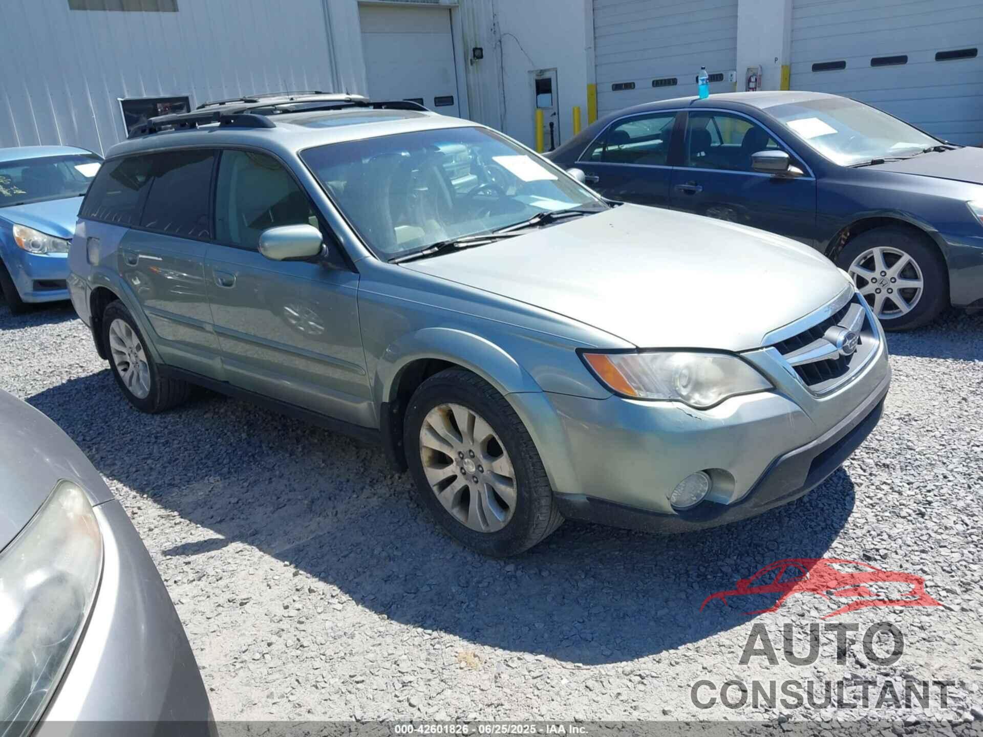 SUBARU OUTBACK 2009 - 4S4BP66C997335461