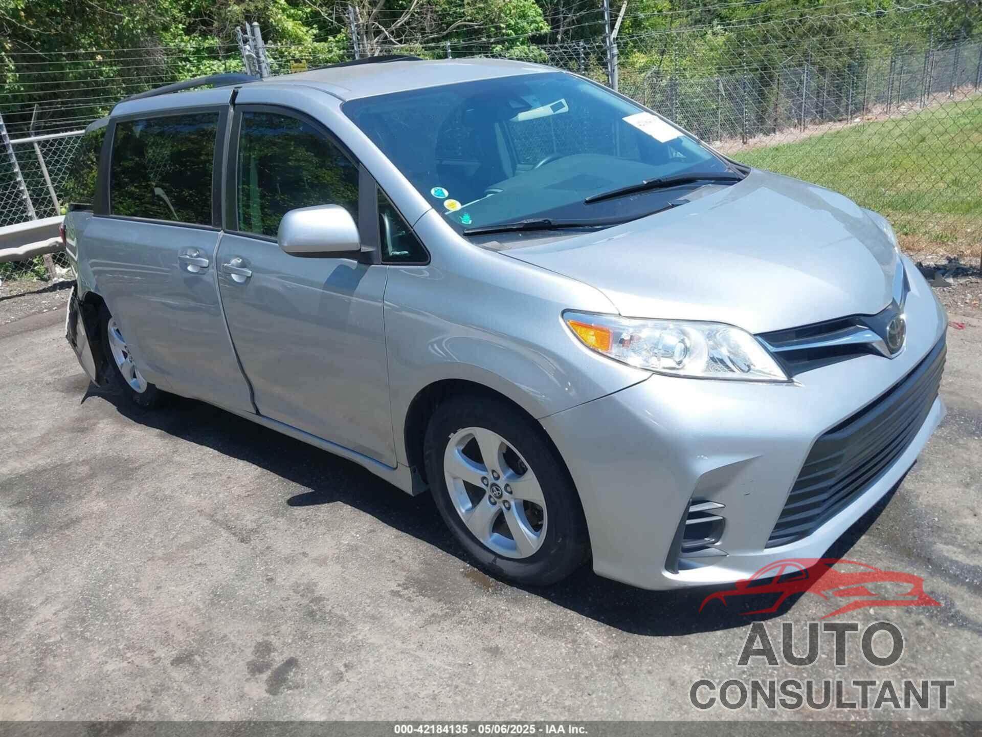 TOYOTA SIENNA 2020 - 5TDKZ3DC3LS053328
