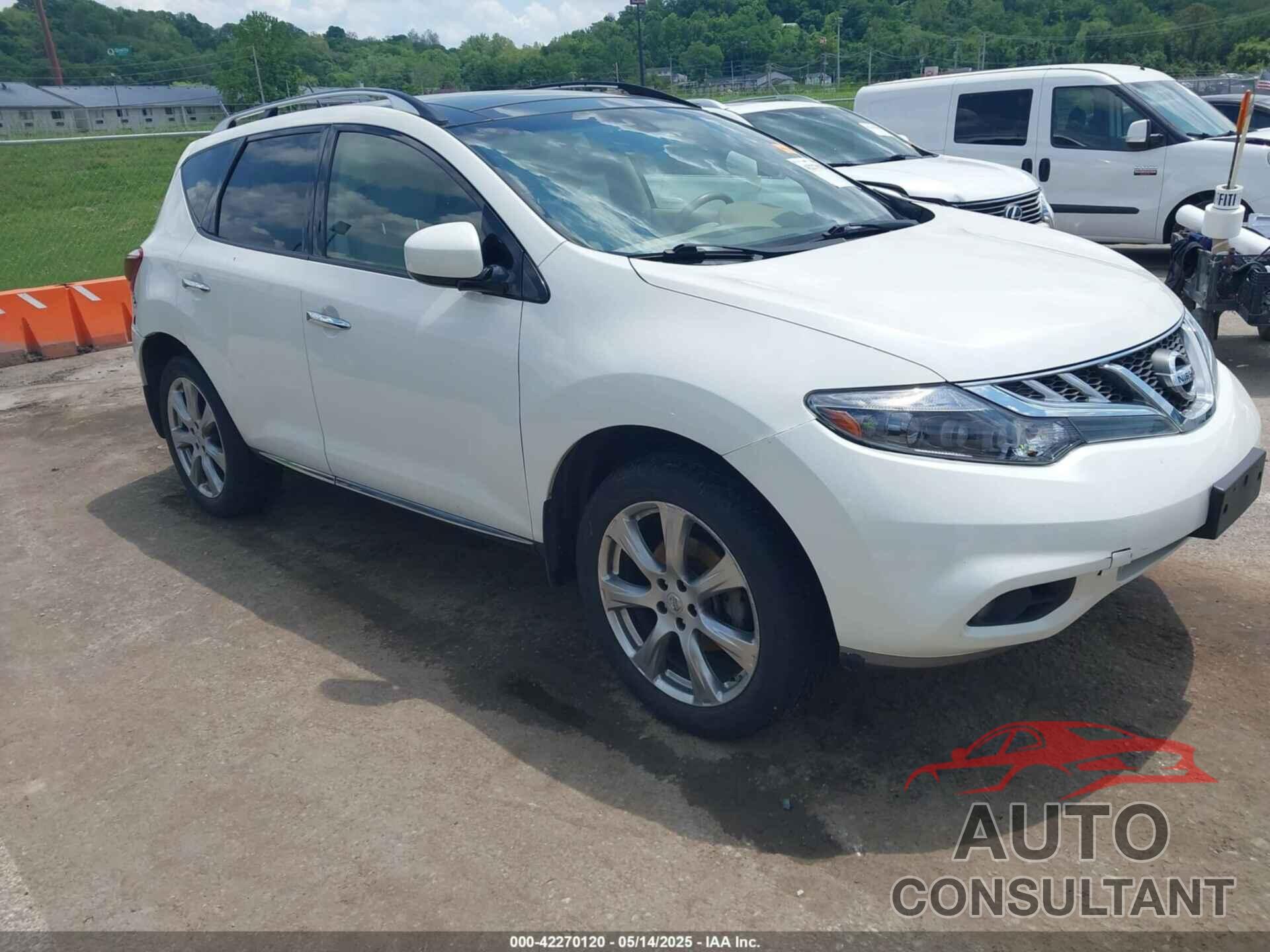 NISSAN MURANO 2014 - JN8AZ1MW2EW510017