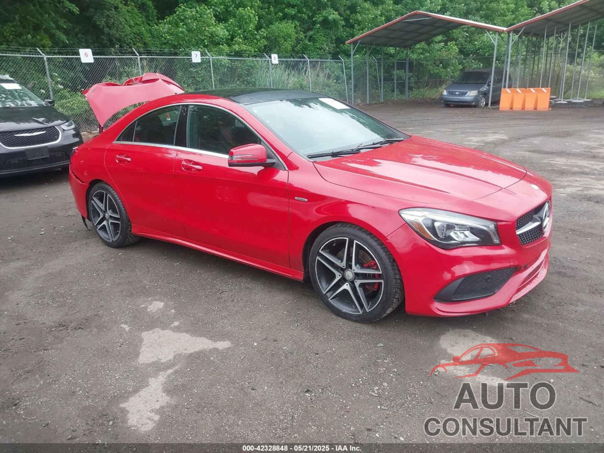 MERCEDES-BENZ CLA 250 2018 - WDDSJ4GB8JN507694