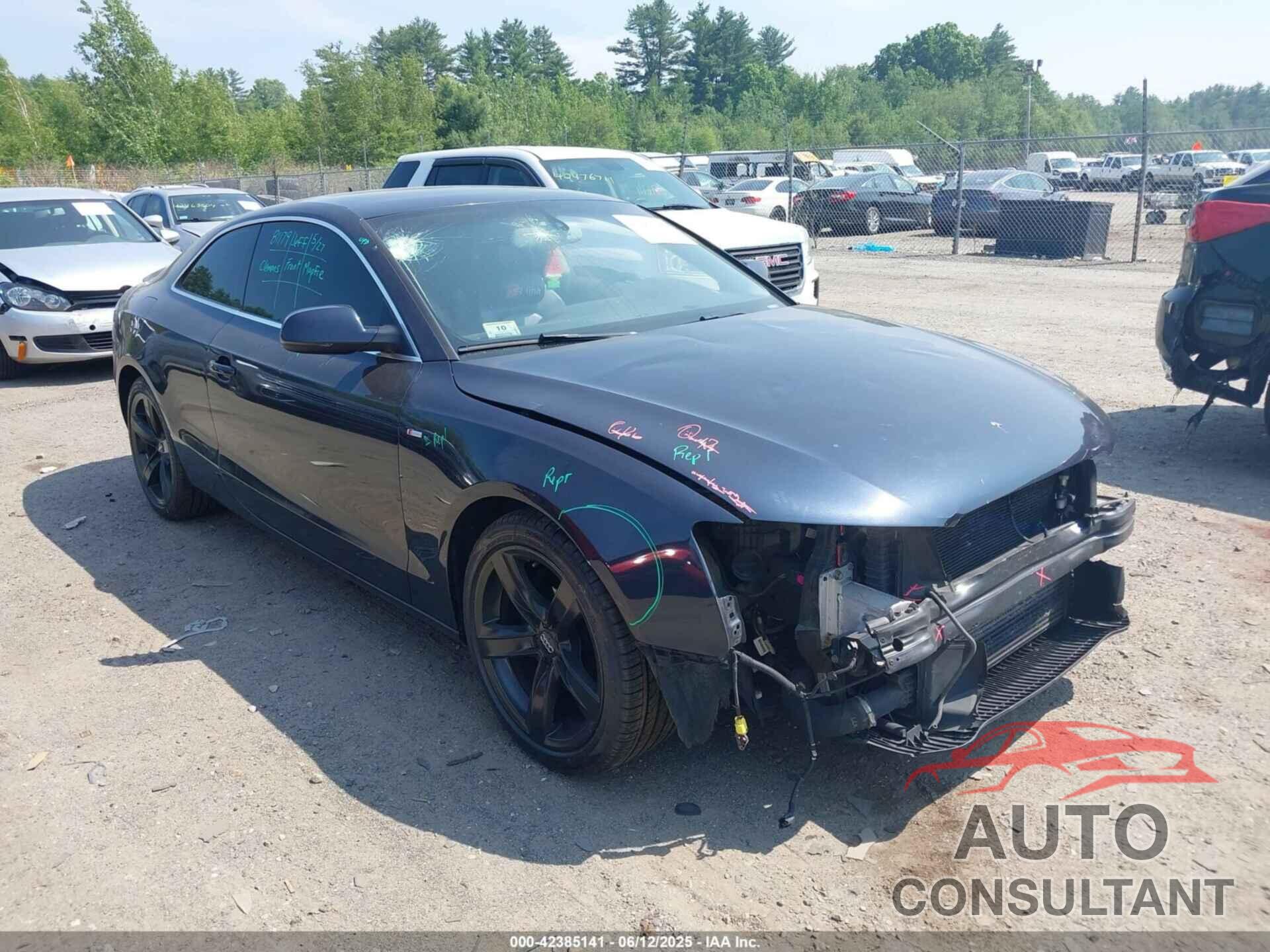 AUDI A5 2013 - WAULFAFR2DA035563