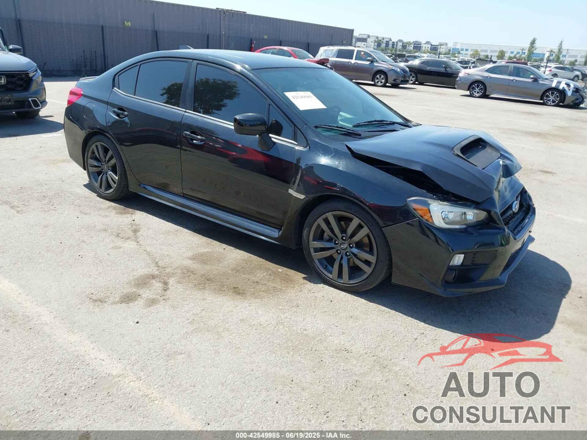SUBARU WRX 2017 - JF1VA1J65H8830830