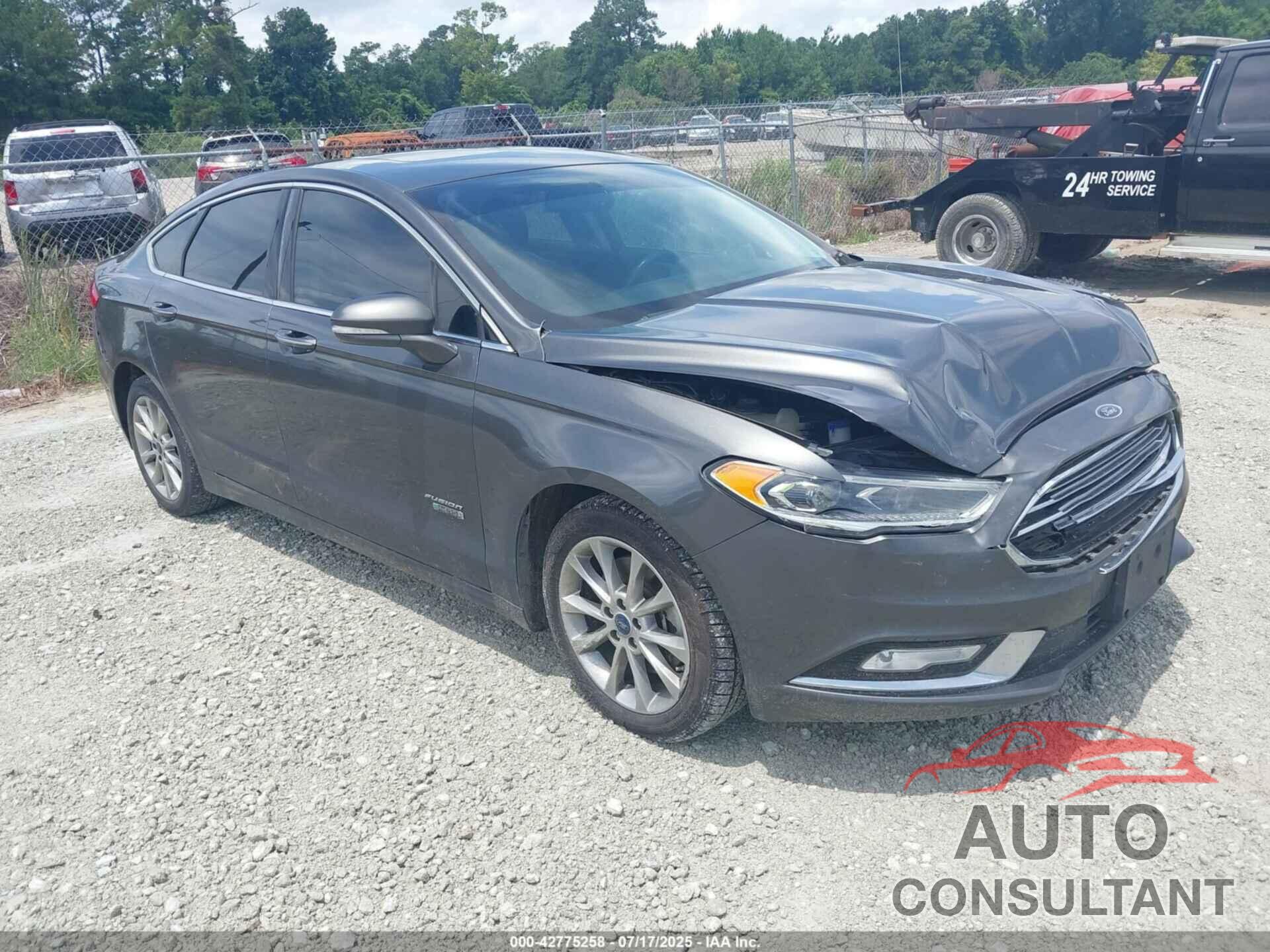 FORD FUSION ENERGI 2017 - 3FA6P0PU7HR297722