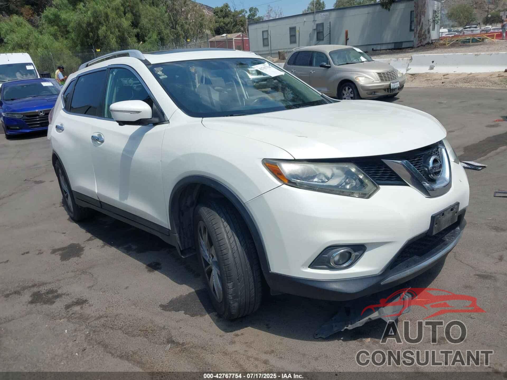 NISSAN ROGUE 2015 - 5N1AT2MVXFC764034