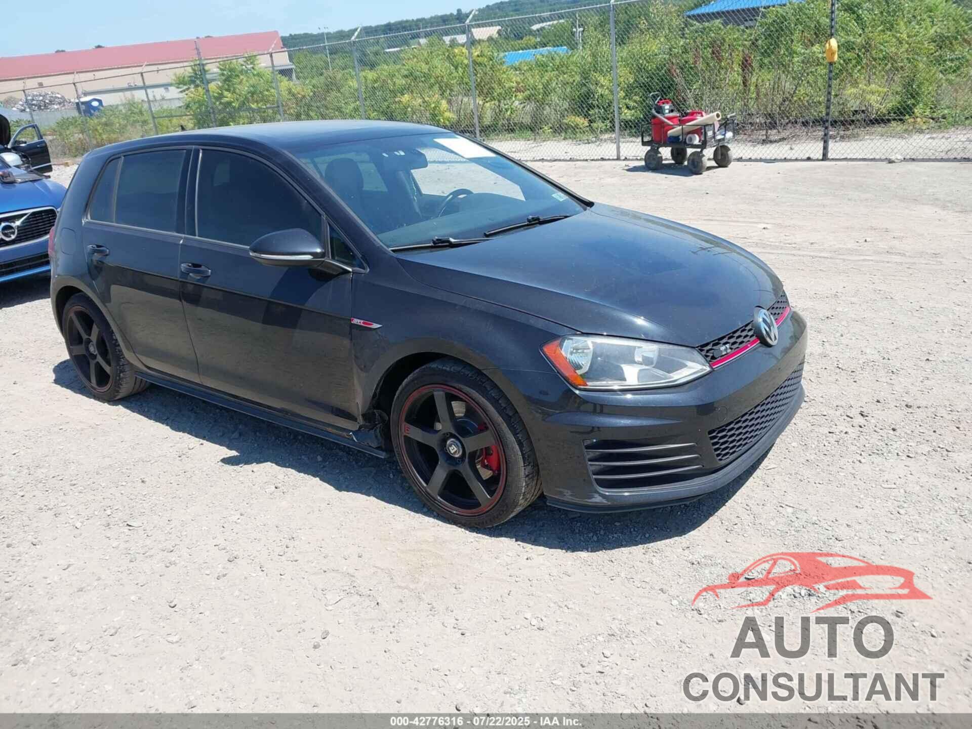 VOLKSWAGEN GOLF GTI 2015 - 3VW5T7AUXFM000498