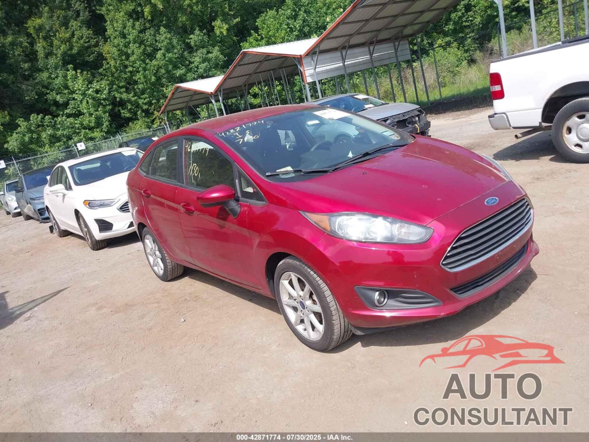 FORD FIESTA 2017 - 3FADP4BJ4HM136267