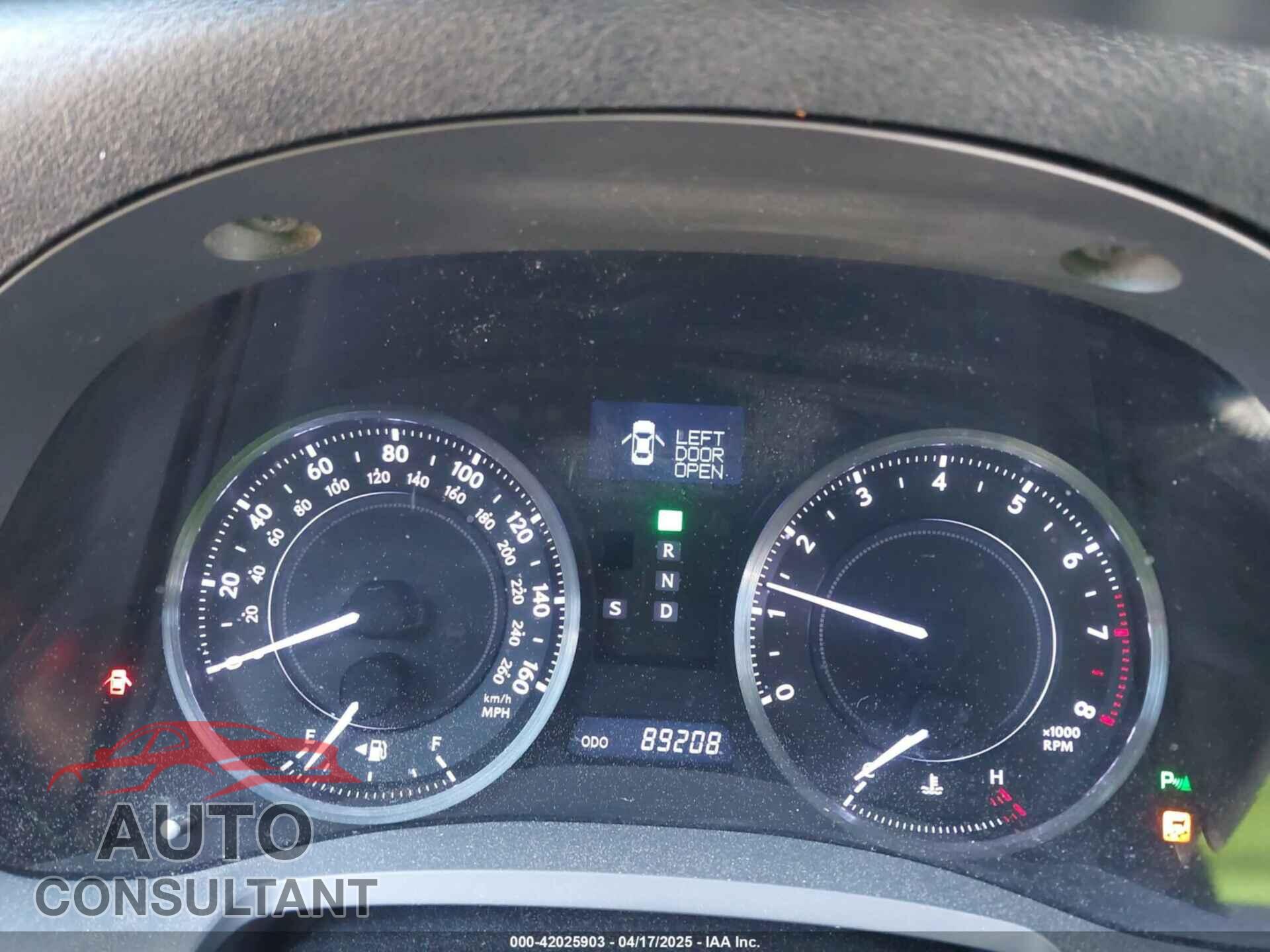 LEXUS IS 250C 2012 - JTHFF2C20C2524497