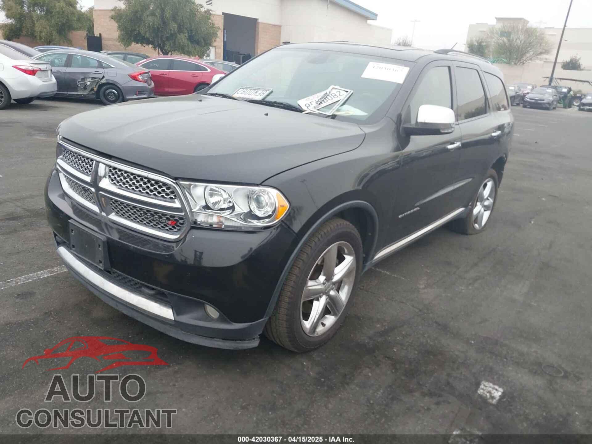 DODGE DURANGO 2012 - 1C4SDJET0CC322954