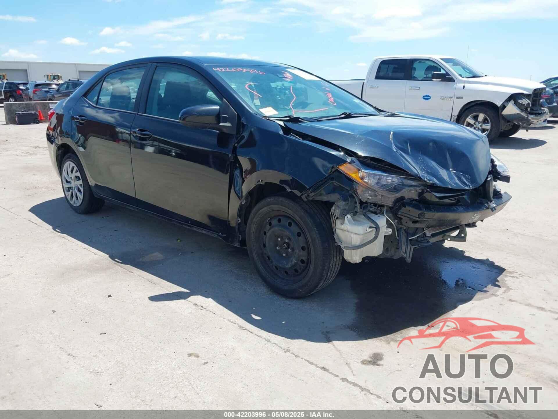 TOYOTA COROLLA 2019 - 5YFBURHE1KP862976