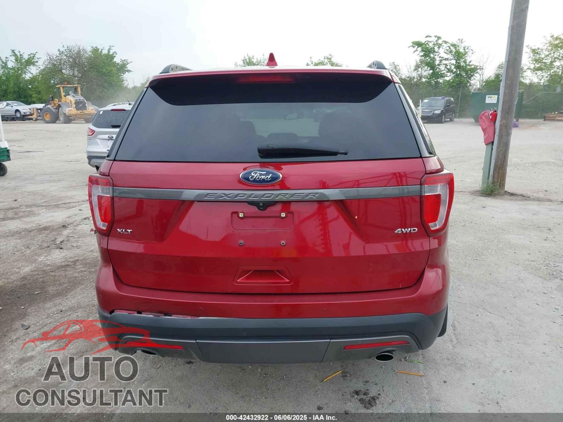 FORD EXPLORER 2017 - 1FM5K8D87HGD45832