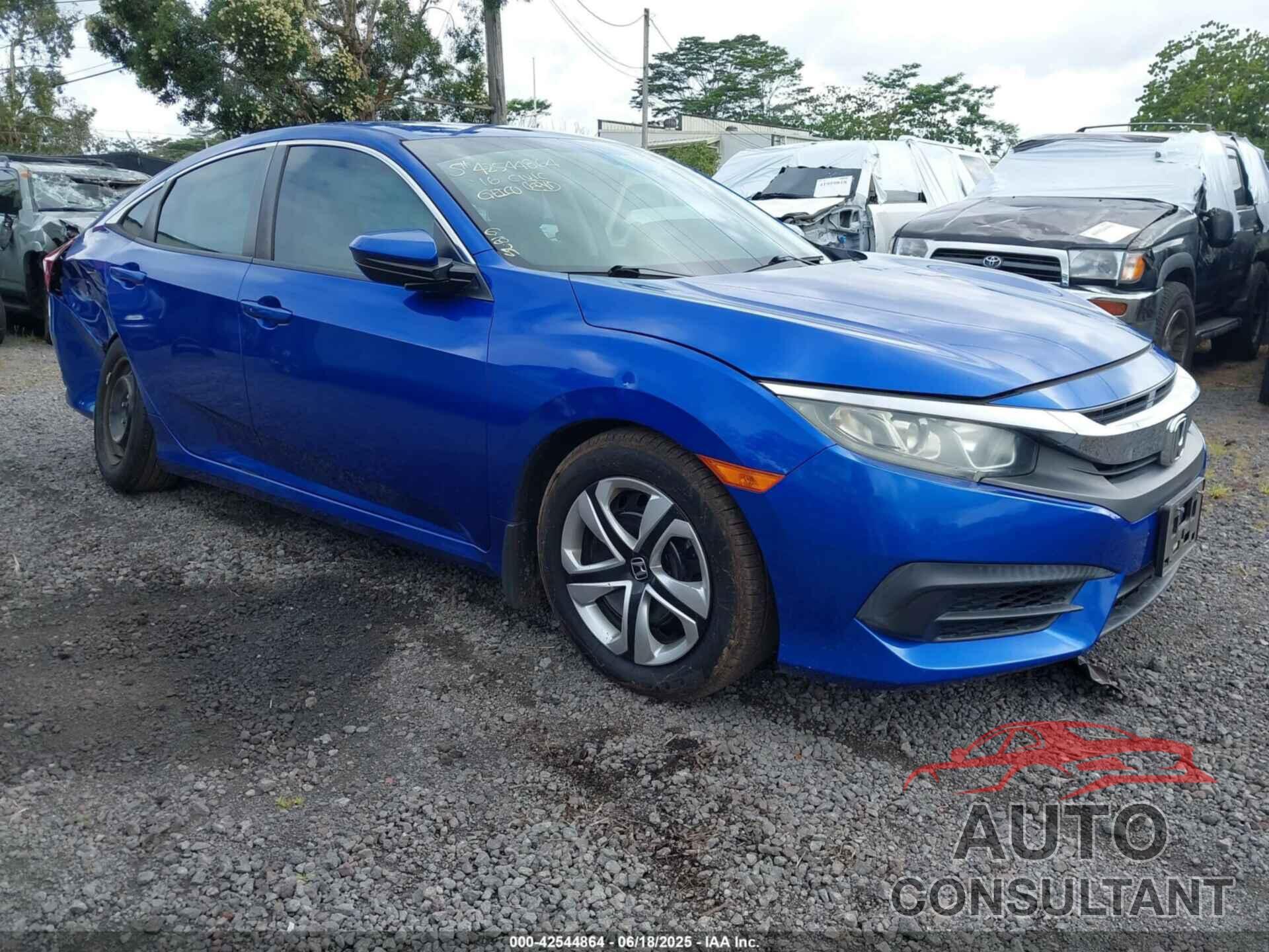 HONDA CIVIC 2016 - 19XFC2F58GE020126