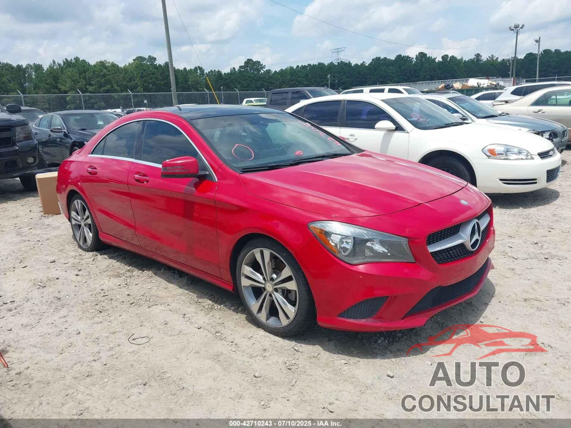 MERCEDES-BENZ CLA 250 2016 - WDDSJ4EB4GN381071