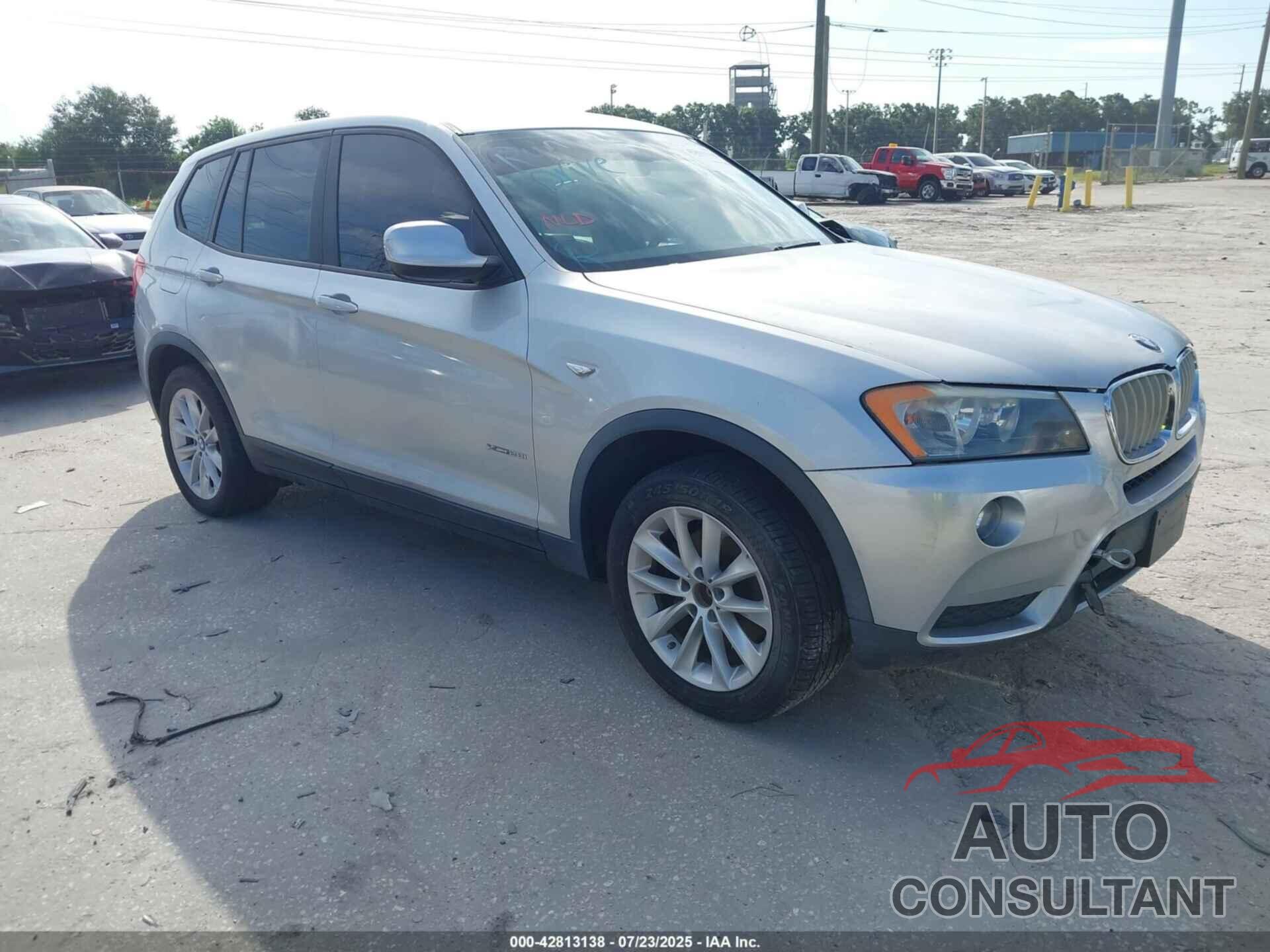 BMW X3 2013 - 5UXWX9C51D0A15809