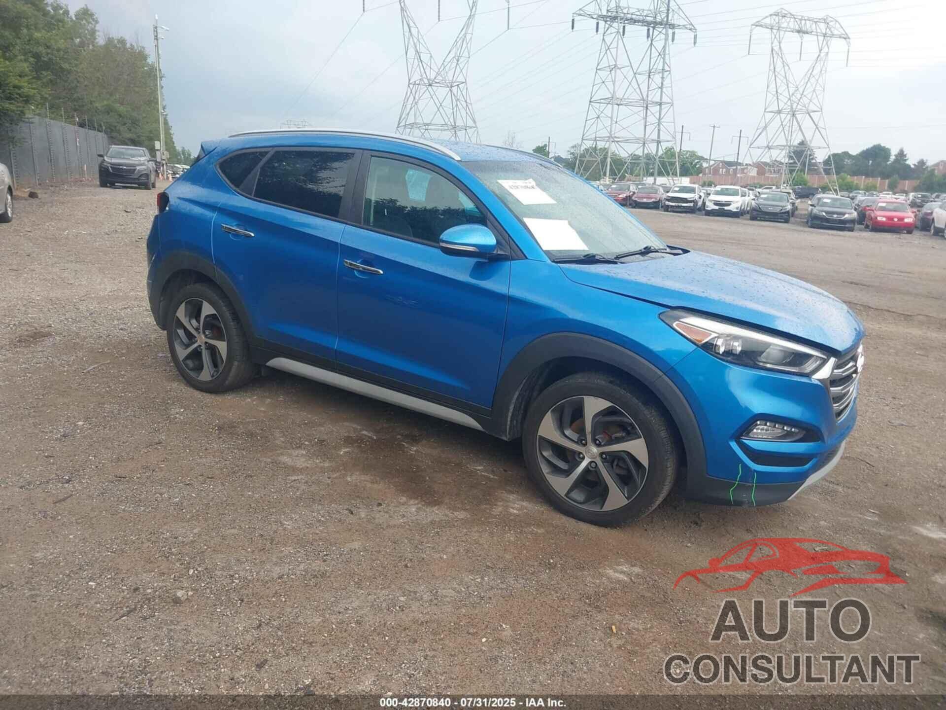 HYUNDAI TUCSON 2017 - KM8J3CA20HU533981