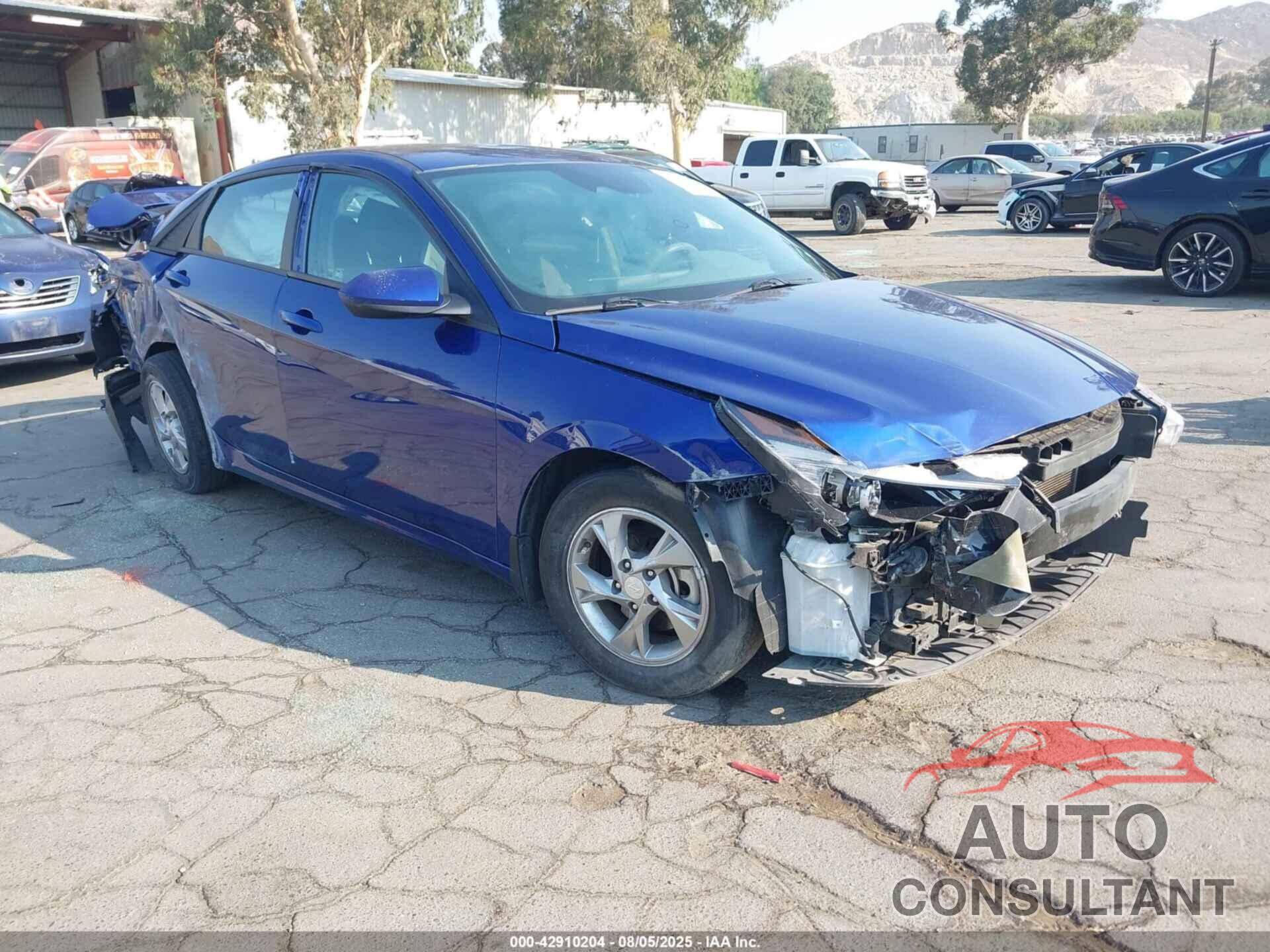 HYUNDAI ELANTRA 2021 - 5NPLL4AG6MH051051