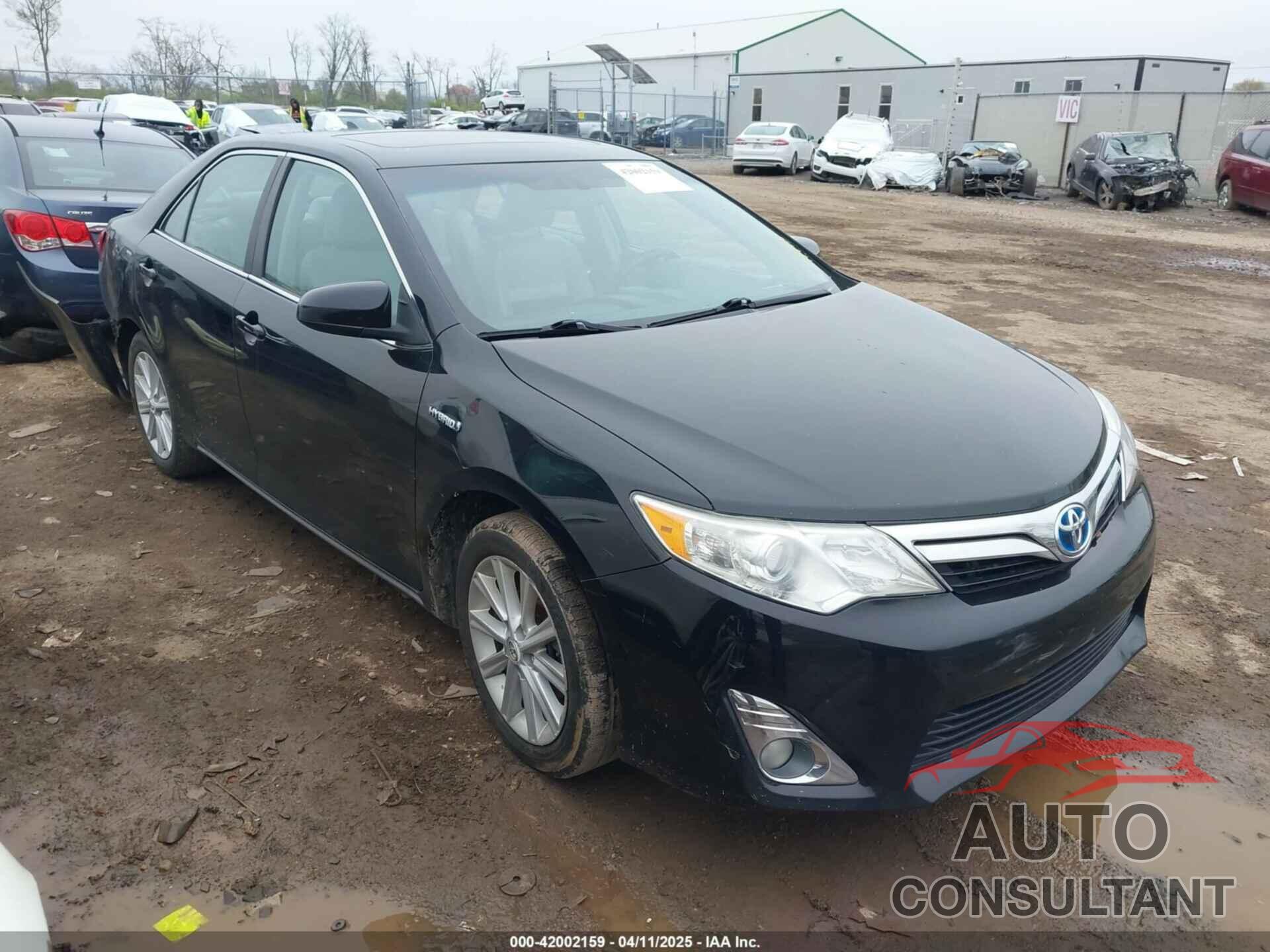TOYOTA CAMRY HYBRID 2012 - 4T1BD1FK4CU024760